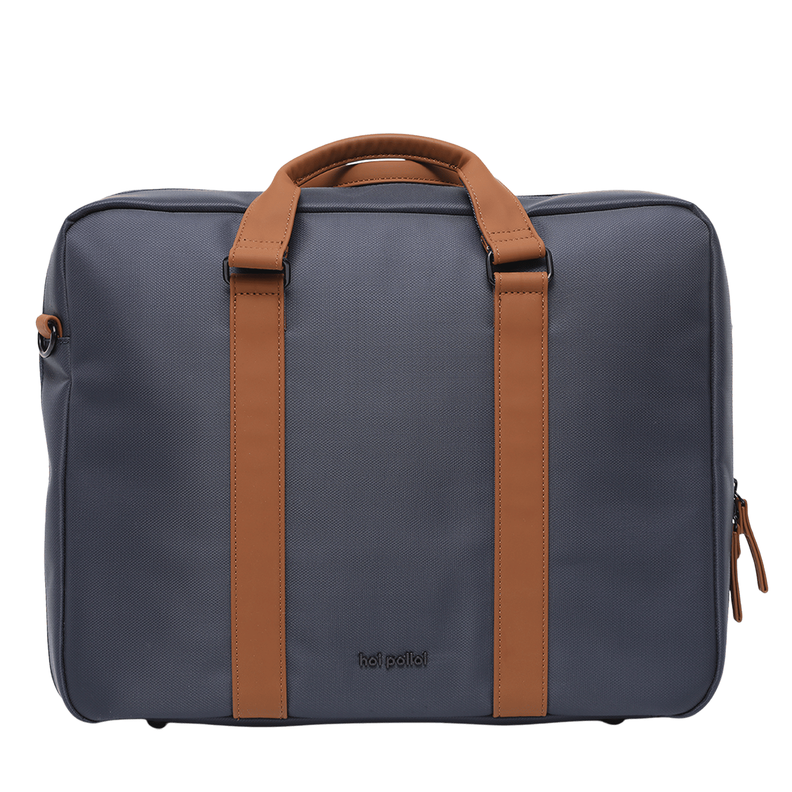 hoi polloi BEESLY Nylon, Polyester, PU Laptop Messenger Bag for 16 Inch Laptop (13.23 L, Water Resistant, Starry Night Blue & Tan) hoi polloi BEESLY Nylon, Polyester, PU Laptop Messenger Bag for 16 Inch Laptop (13.23 L, Water Resistant, Starry Night Blue & Tan)_1