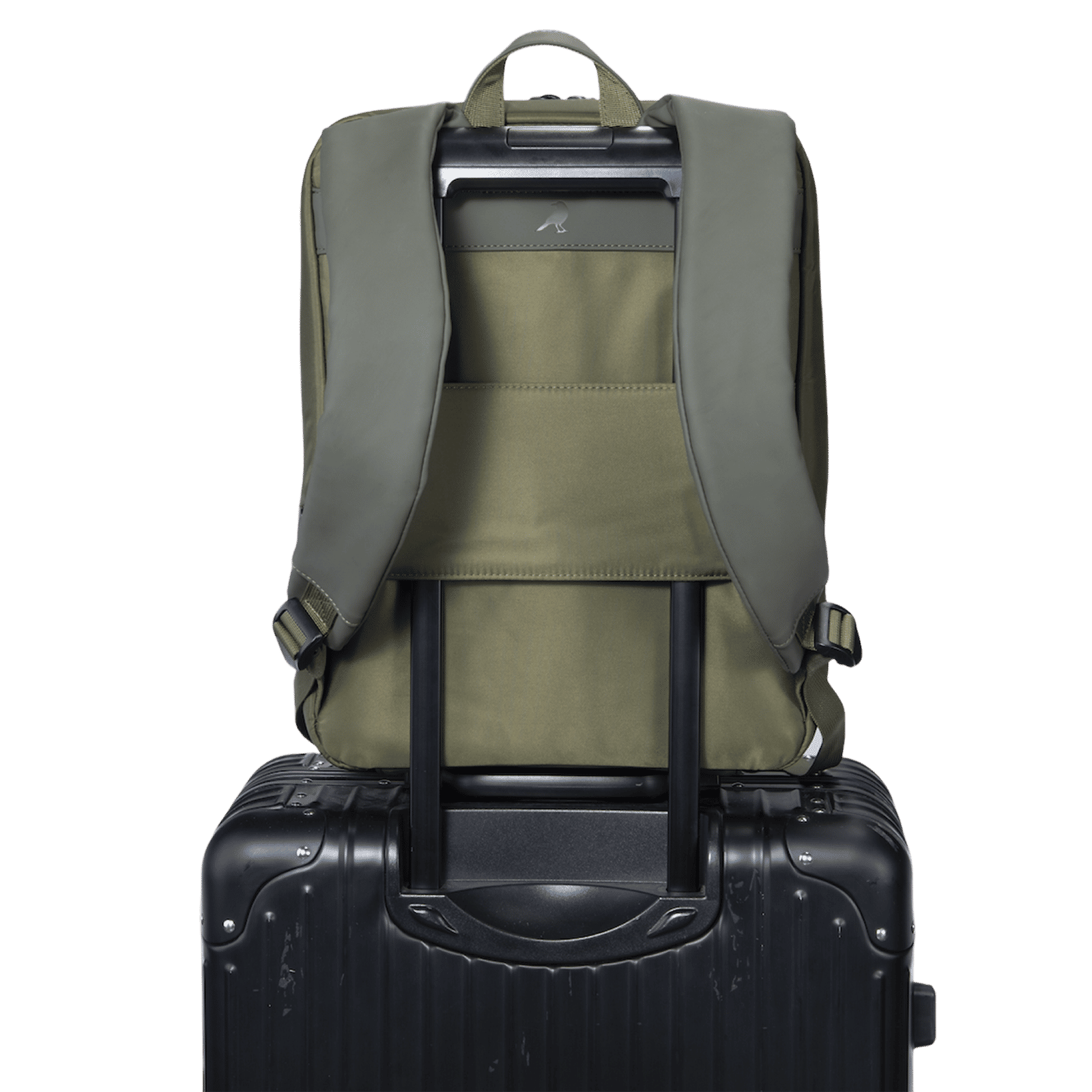 hoi polloi JYM Nylon, Polyester, PU Laptop Backpack for 16 Inch Laptop (11 L, Water Resistant, Camouflage Green) hoi polloi JYM Nylon, Polyester, PU Laptop Backpack for 16 Inch Laptop (11 L, Water Resistant, Camouflage Green)_5