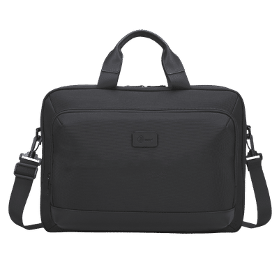 Sunmi Polyester Laptop Business Messenger Bag
                      for 15.6 Inch Laptop (10 L, Front Zipper Pocket,
                      Black)