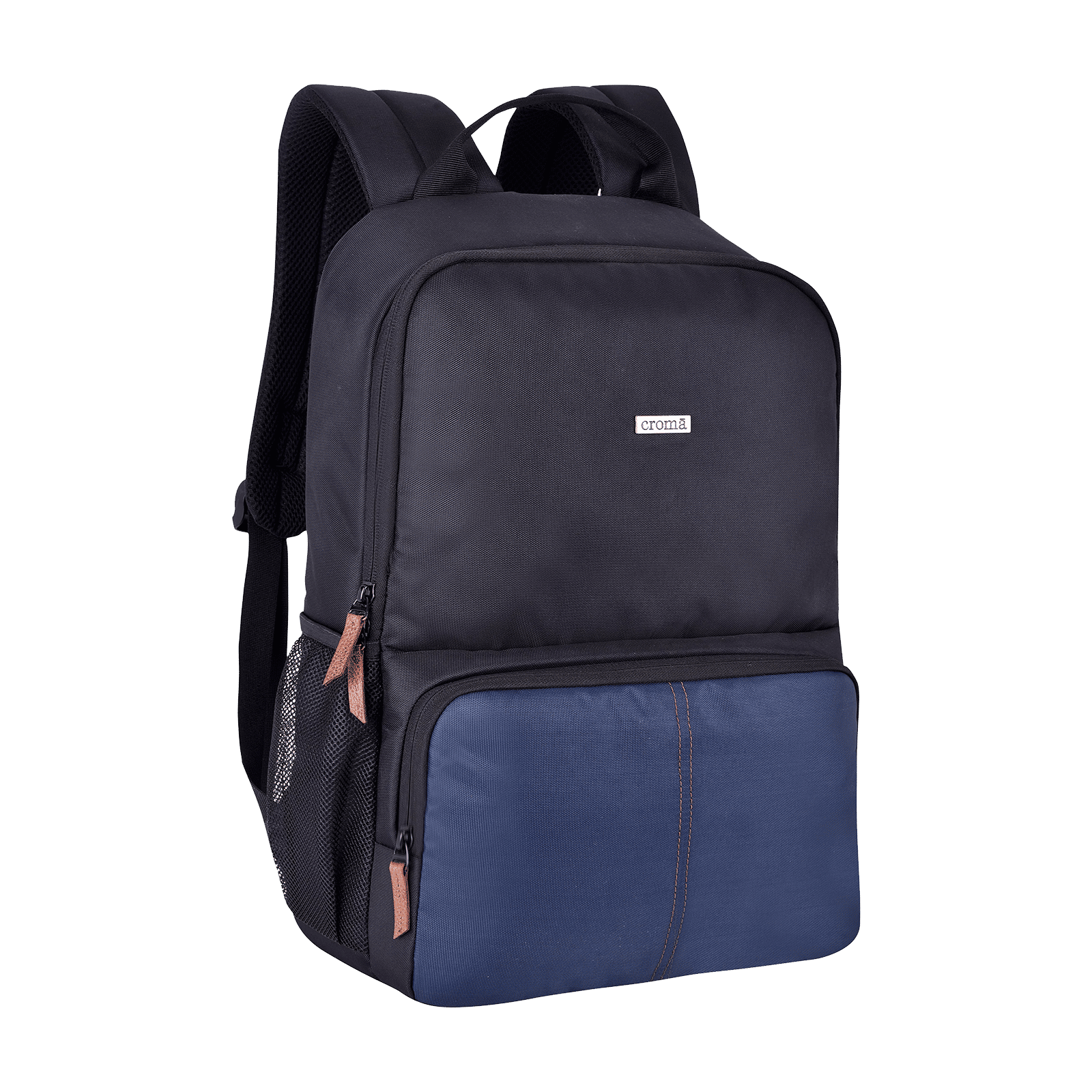 Croma Polyester Backpack for 15.6 Inch Laptop (Water Resistant, Black) Croma Polyester Backpack for 15.6 Inch Laptop (Water Resistant, Black)_4