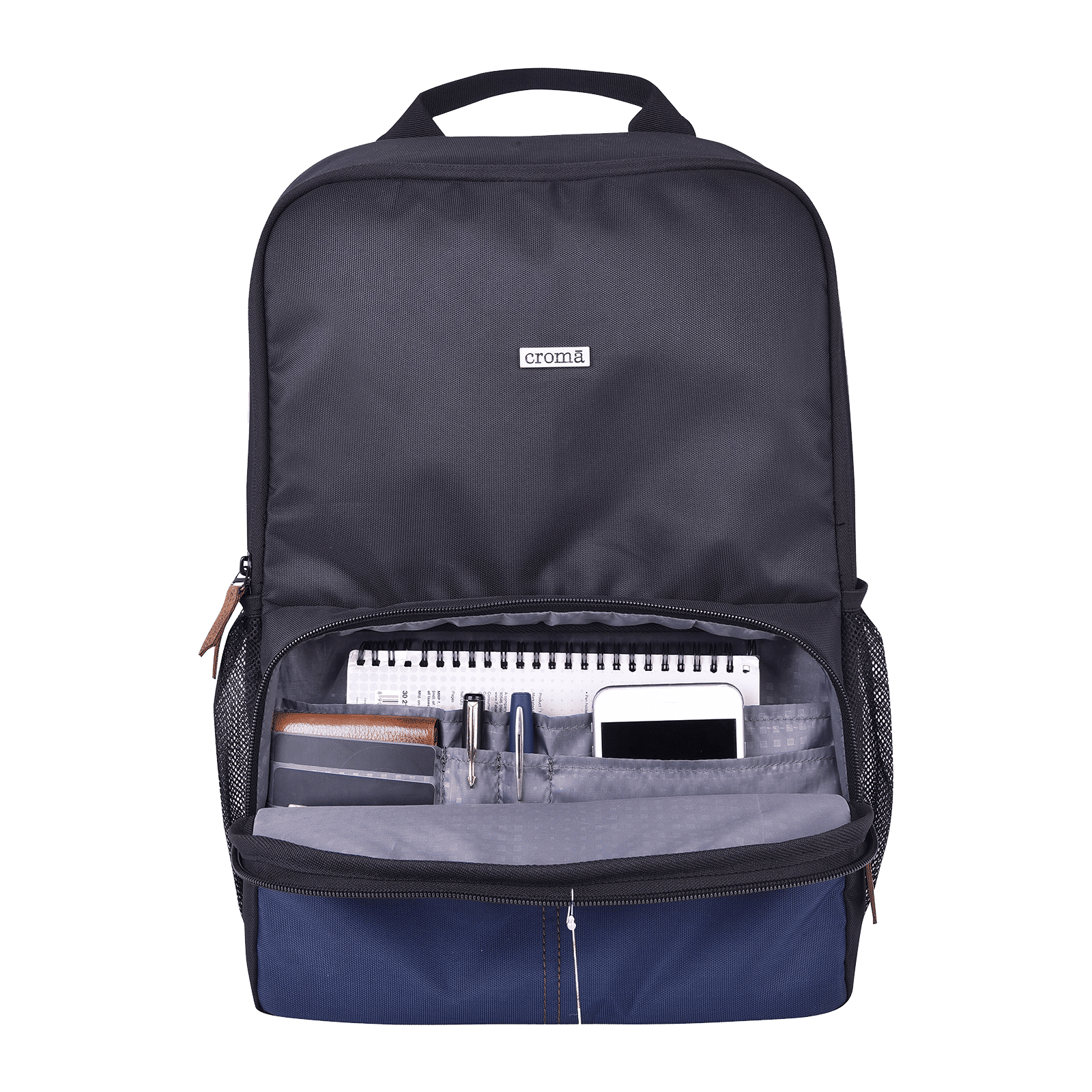 Croma Polyester Backpack for 15.6 Inch Laptop (Water Resistant, Black) Croma Polyester Backpack for 15.6 Inch Laptop (Water Resistant, Black)_10