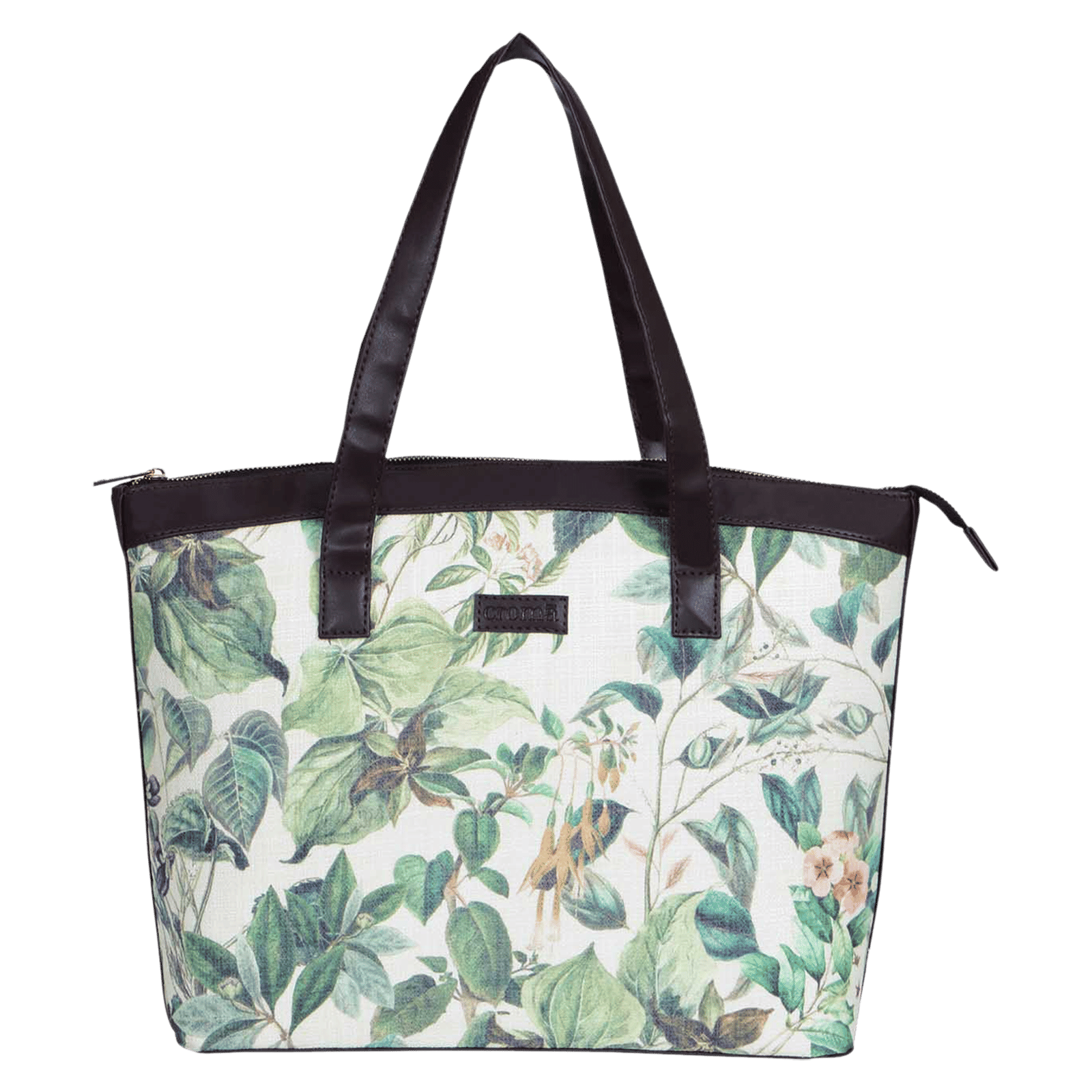 Croma Nylon & Cotton Tote Bag for 15 Inch Laptop (Water Bottle Pocket, White) Croma Nylon & Cotton Tote Bag for 15 Inch Laptop (Water Bottle Pocket, White)_5