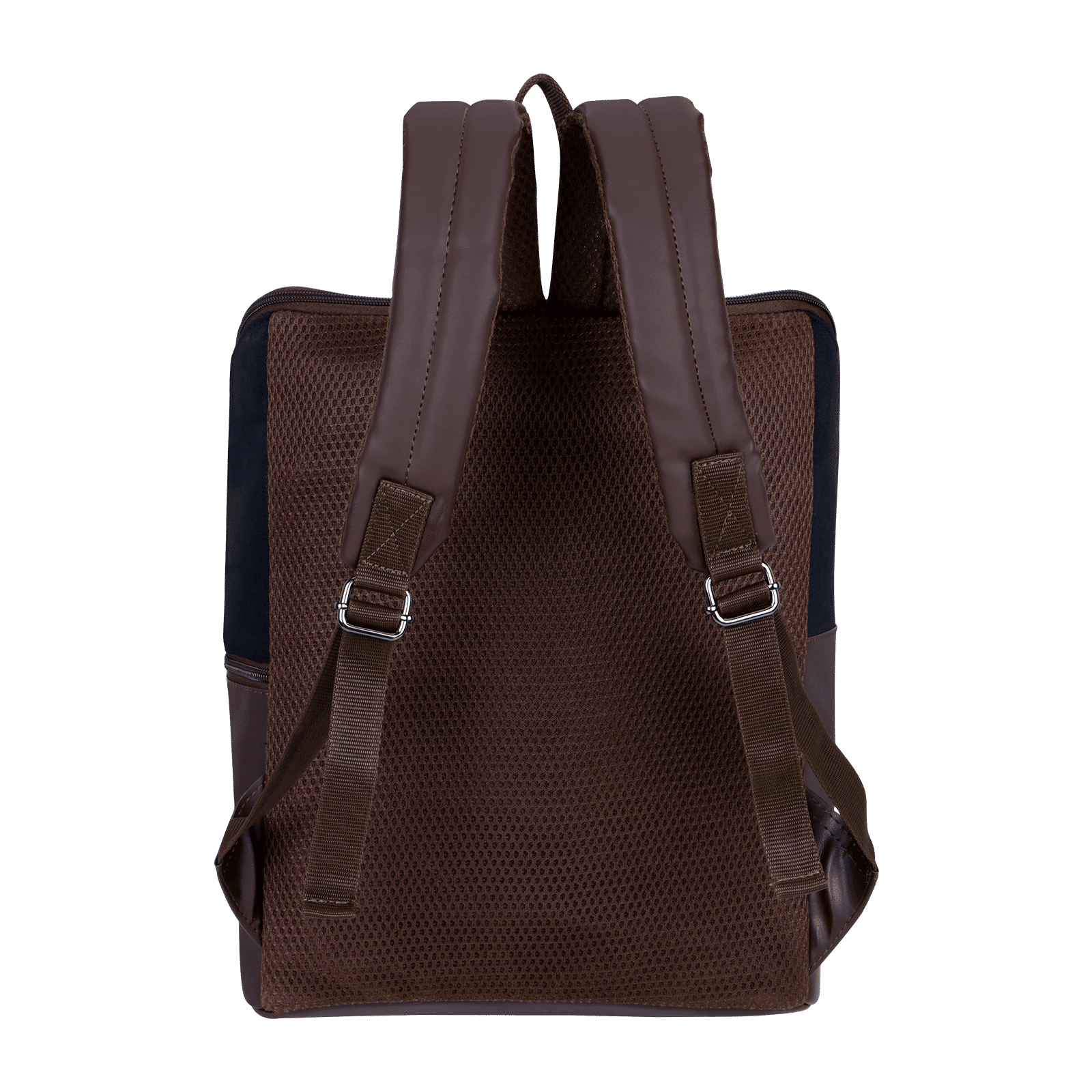 Croma Twill Canvas & PU Laptop Bag for 15 Inch Laptop (Adjustable Shoulder Straps, Brown) Croma Twill Canvas & PU Laptop Bag for 15 Inch Laptop (Adjustable Shoulder Straps, Brown)_8