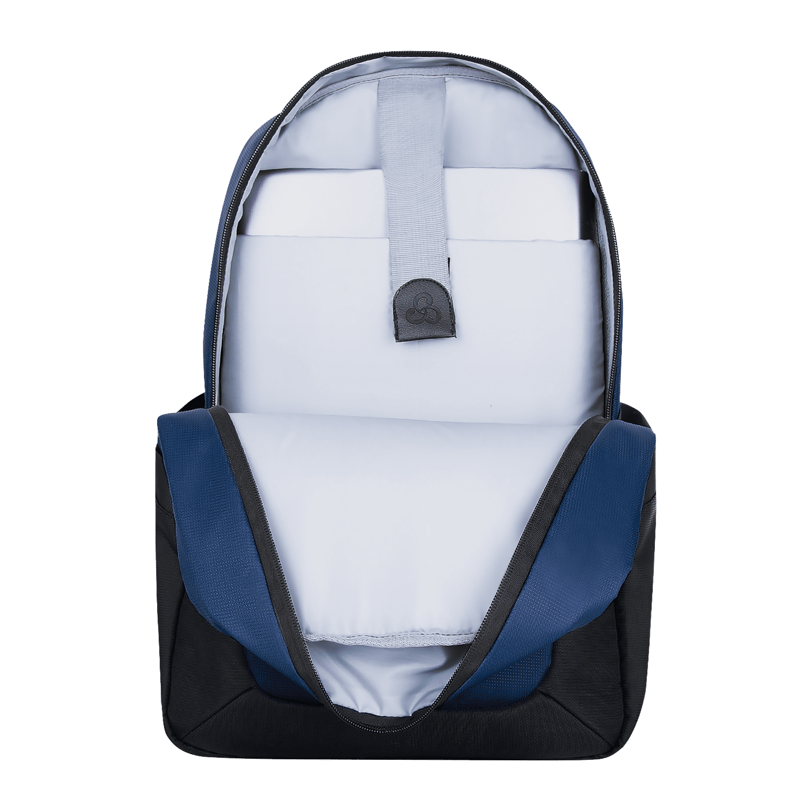Croma Polyester Backpack for 15.6 Inch Laptop (17L, Water Bottle Pocket, Blue)_7