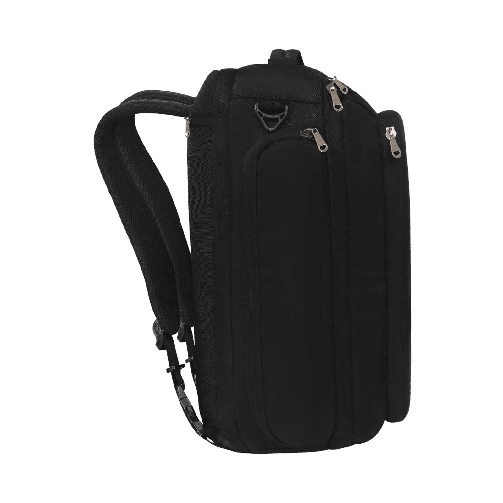 Croma Overnighter Polyester Backpack for 15.6 Inch Laptop (21 L, Convertible, Black)_7