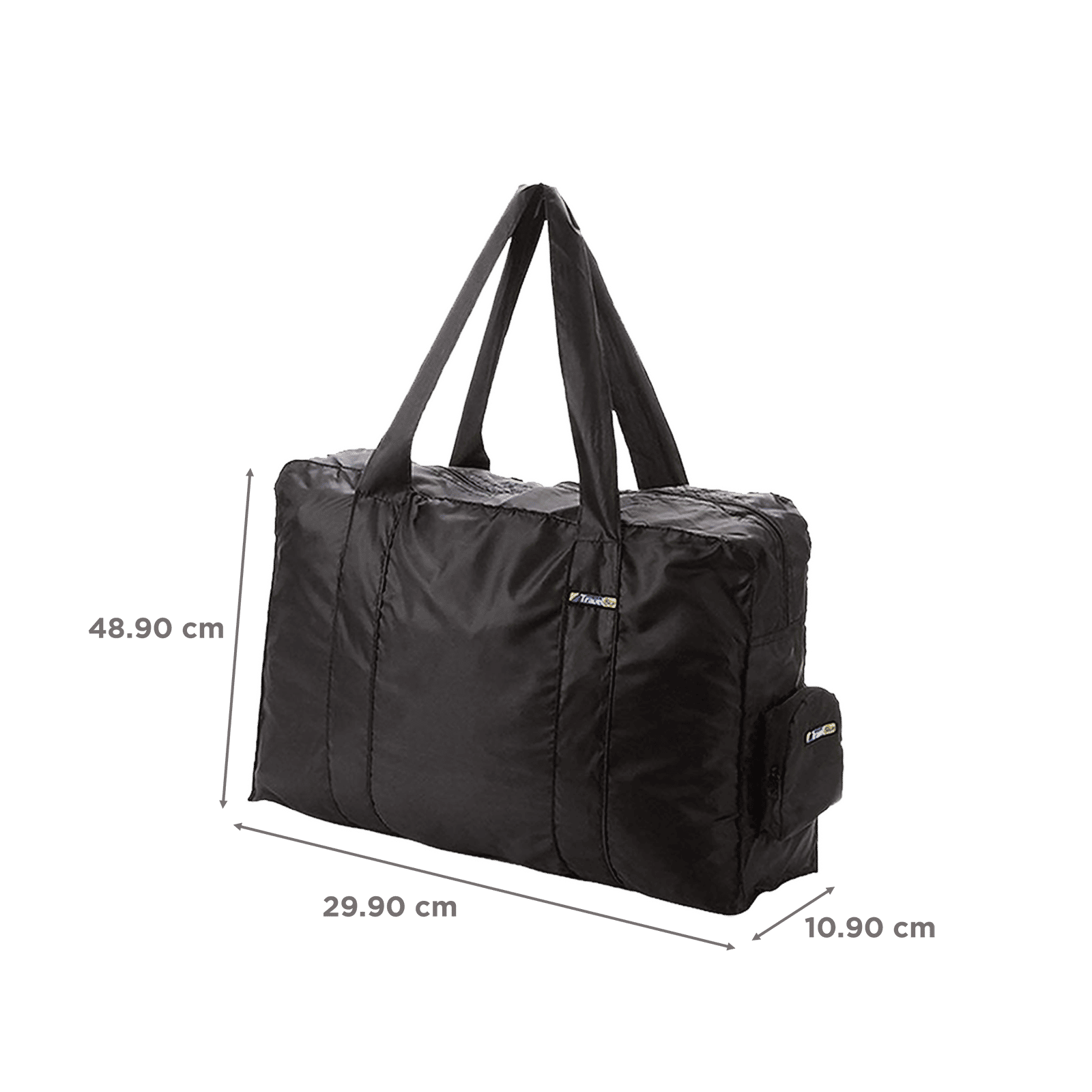TRAVEL BLUE 16 Litres Polyester Duffle Bag ( Transformative Design, TB-51, Black) TRAVEL BLUE 16 Litres Polyester Duffle Bag ( Transformative Design, TB-51, Black)_2