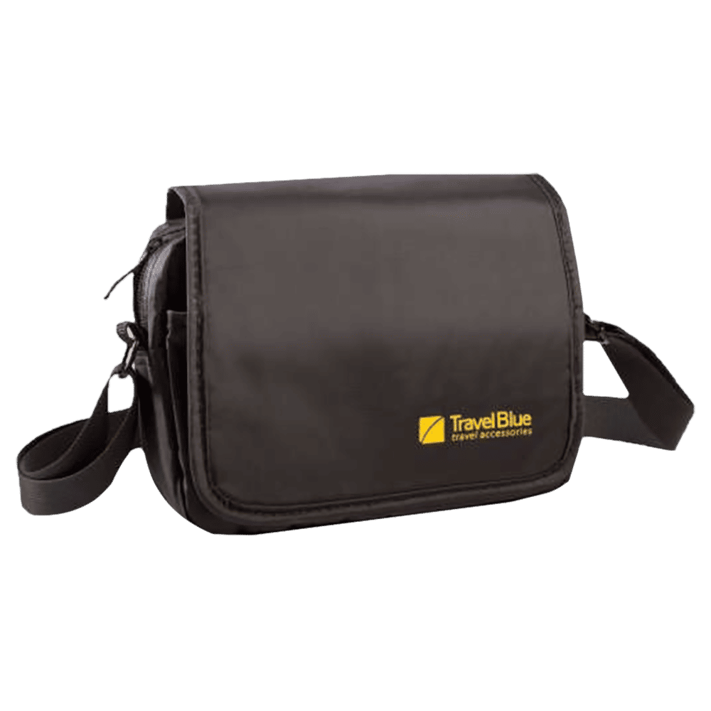 TRAVEL BLUE City Nylon Tablet Pouch (831, Black)_10