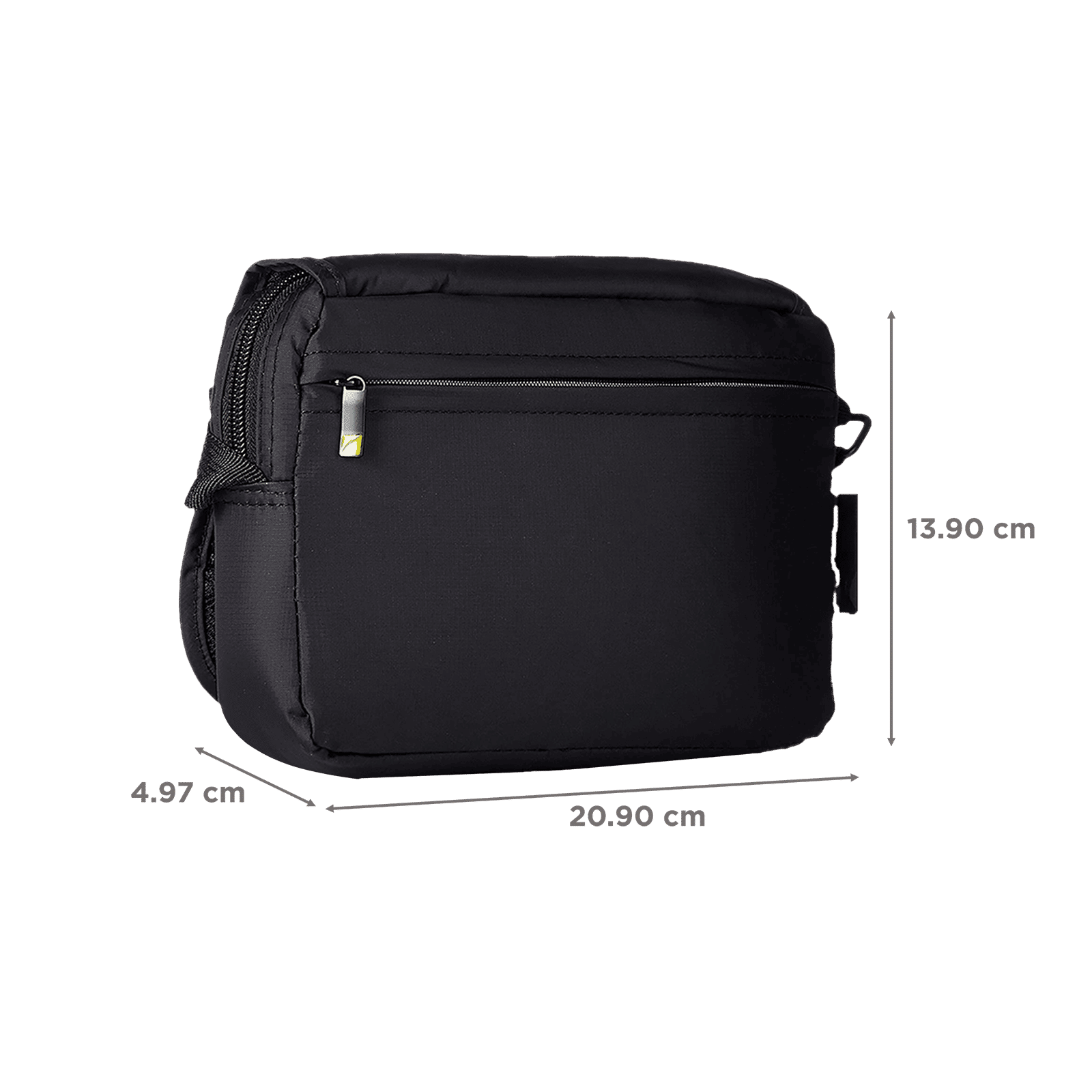 TRAVEL BLUE City Nylon Tablet Pouch (831, Black)_2