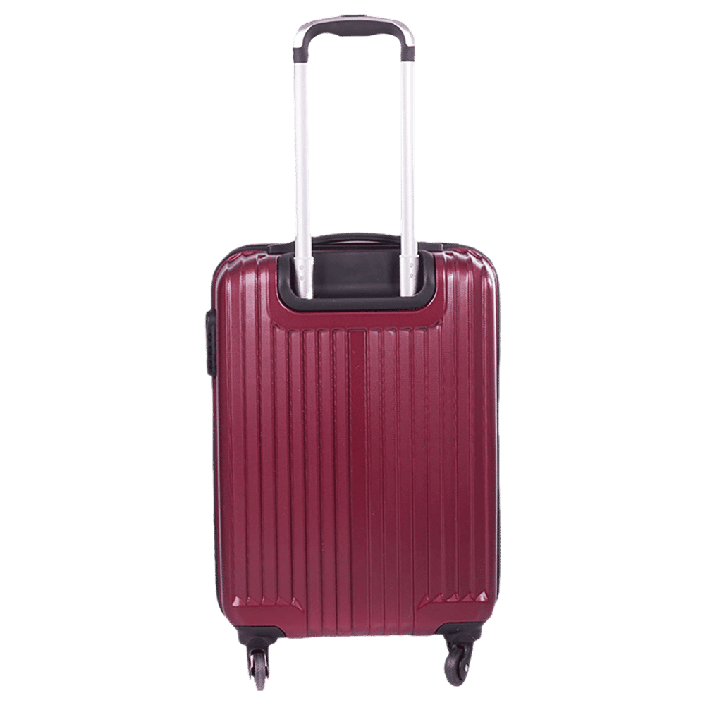 VIP Trace 35 Litres Polycarbonate Trolley Bag (Water Resistant, TRACE55MCD, Maroon)_6