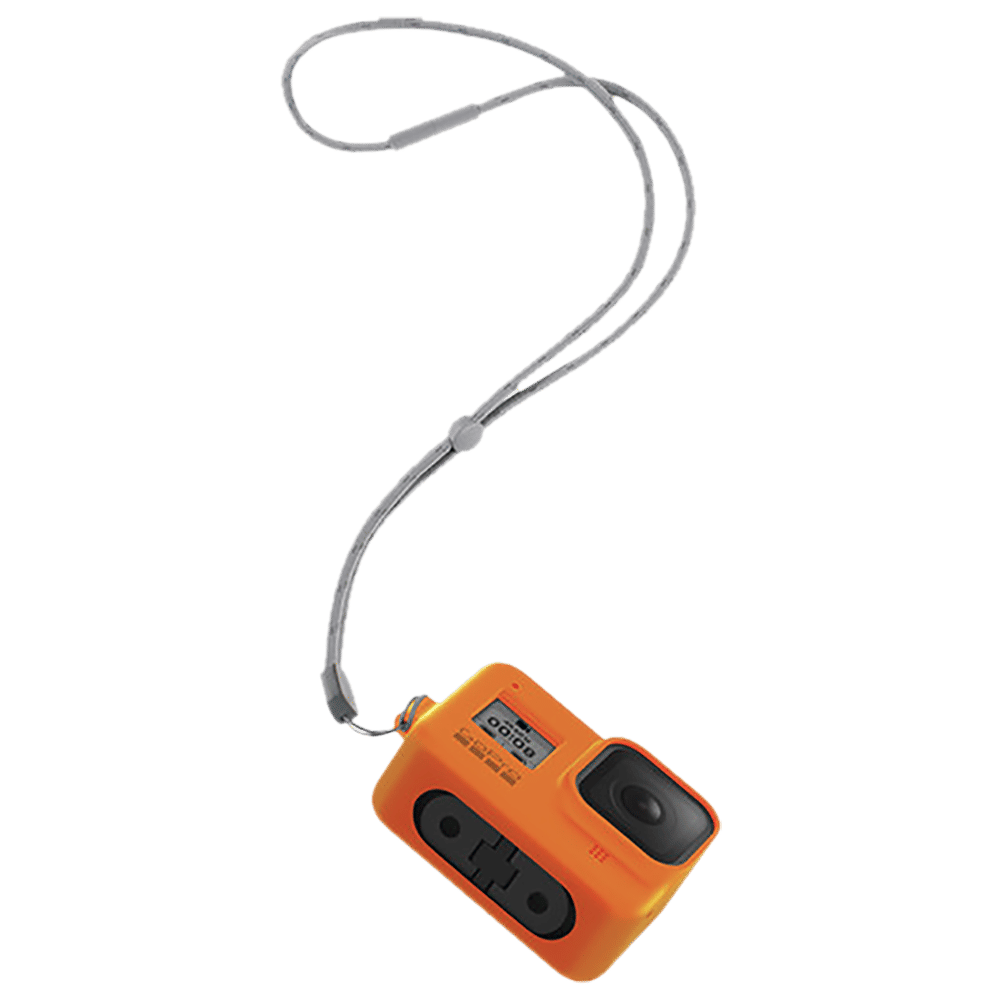 GoPro Sleeve for Action Camera (Adjustable Lanyard, AJSST-004, Hyper Orange) GoPro Sleeve for Action Camera (Adjustable Lanyard, AJSST-004, Hyper Orange)_6