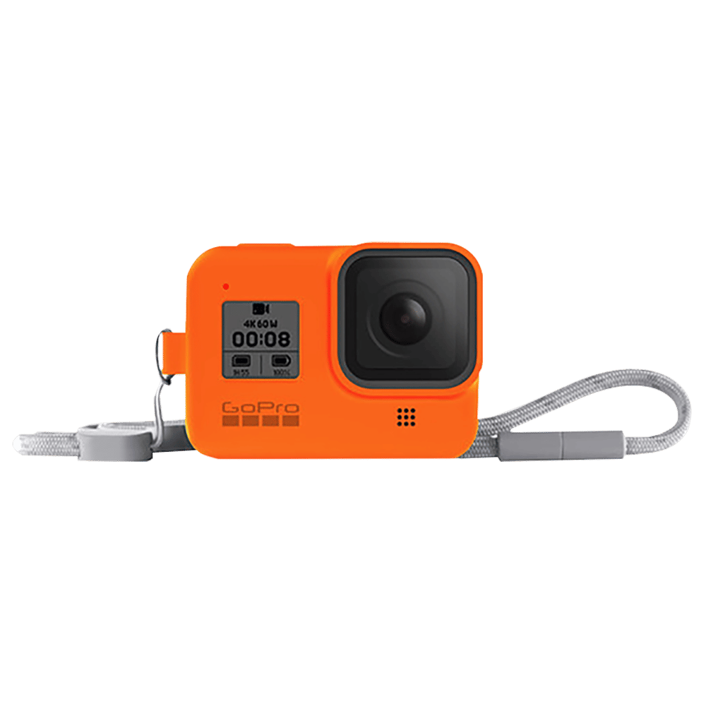 GoPro Sleeve for Action Camera (Adjustable Lanyard, AJSST-004, Hyper Orange) GoPro Sleeve for Action Camera (Adjustable Lanyard, AJSST-004, Hyper Orange)_7
