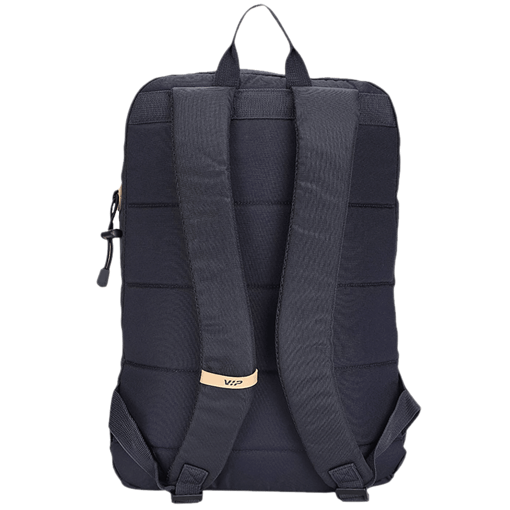 VIP Trot 01 19 Litres Polyester Casual Backpack (3 Front Pockets, BPTRO01BLU, Blue)_6