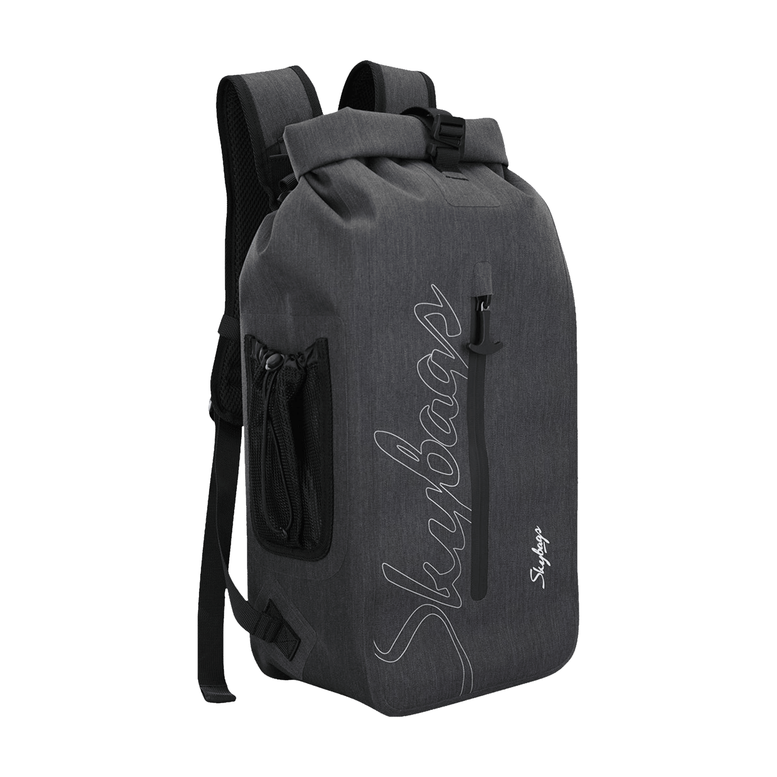 Skybags Protekt Canvas Laptop Backpack (24 L, Waterproof, Grey) Skybags Protekt Canvas Laptop Backpack (24 L, Waterproof, Grey)_11
