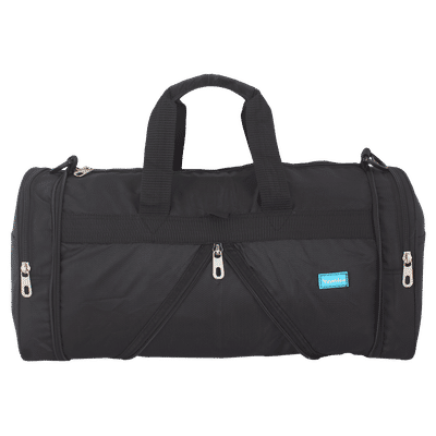 Traveldoo 18 inch Square Folding Duffle Bag (DBS01001, Black)