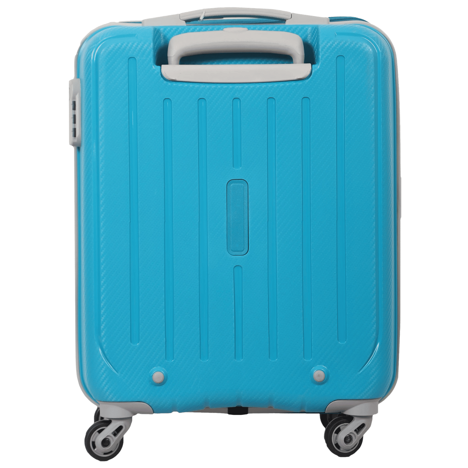 ARISTOCRAT Nitron 55 Litres Polycarbonate Trolley Bag (Number Lock Mechanism, NITRON55TBL, Blue) ARISTOCRAT Nitron 55 Litres Polycarbonate Trolley Bag (Number Lock Mechanism, NITRON55TBL, Blue)_6