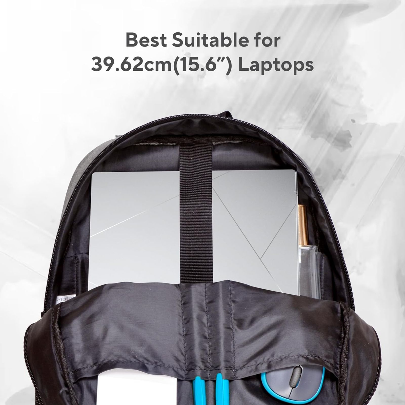 ASUS 90XB08Y0BBP000 Laptop Backpack for 16 Inch Laptop (Mesh Padded Back, Grey) ASUS 90XB08Y0BBP000 Laptop Backpack for 16 Inch Laptop (Mesh Padded Back, Grey)_8
