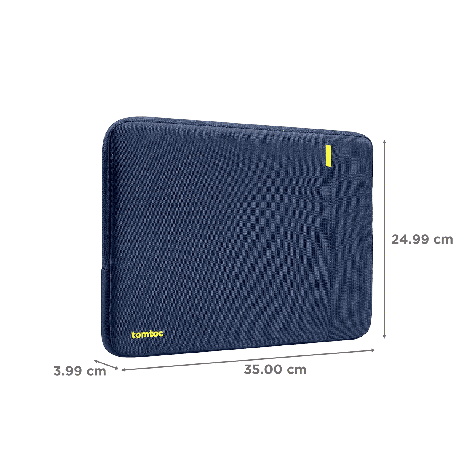 tomtoc A13D2B2 Recycled Fabric Laptop Sleeve for 14 Inch Laptop (Water Resistant, Blue) tomtoc A13D2B2 Recycled Fabric Laptop Sleeve for 14 Inch Laptop (Water Resistant, Blue)_2