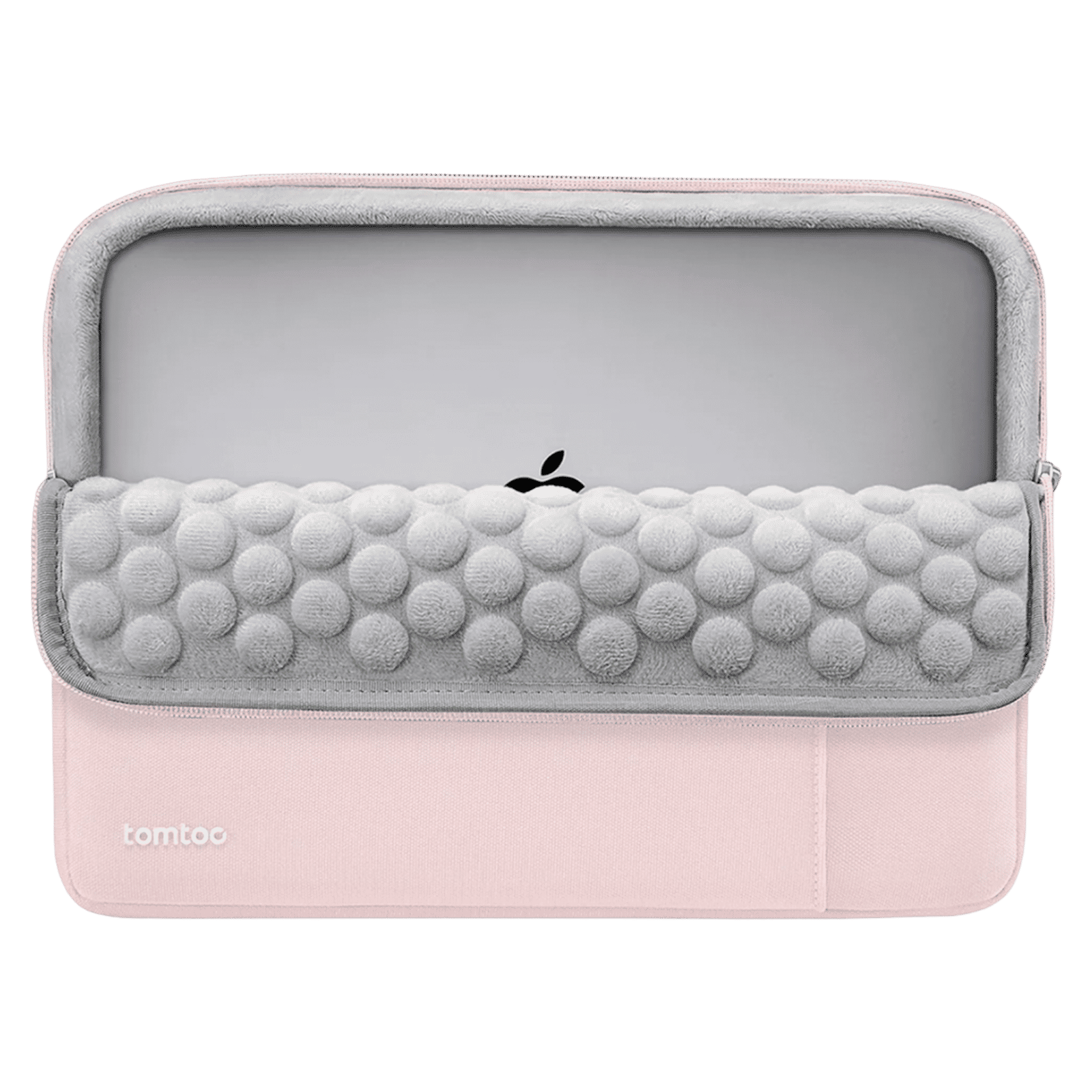 tomtoc A13D2P1 Nylon Laptop Sleeve for 14 Inch Laptop (Pink)_6