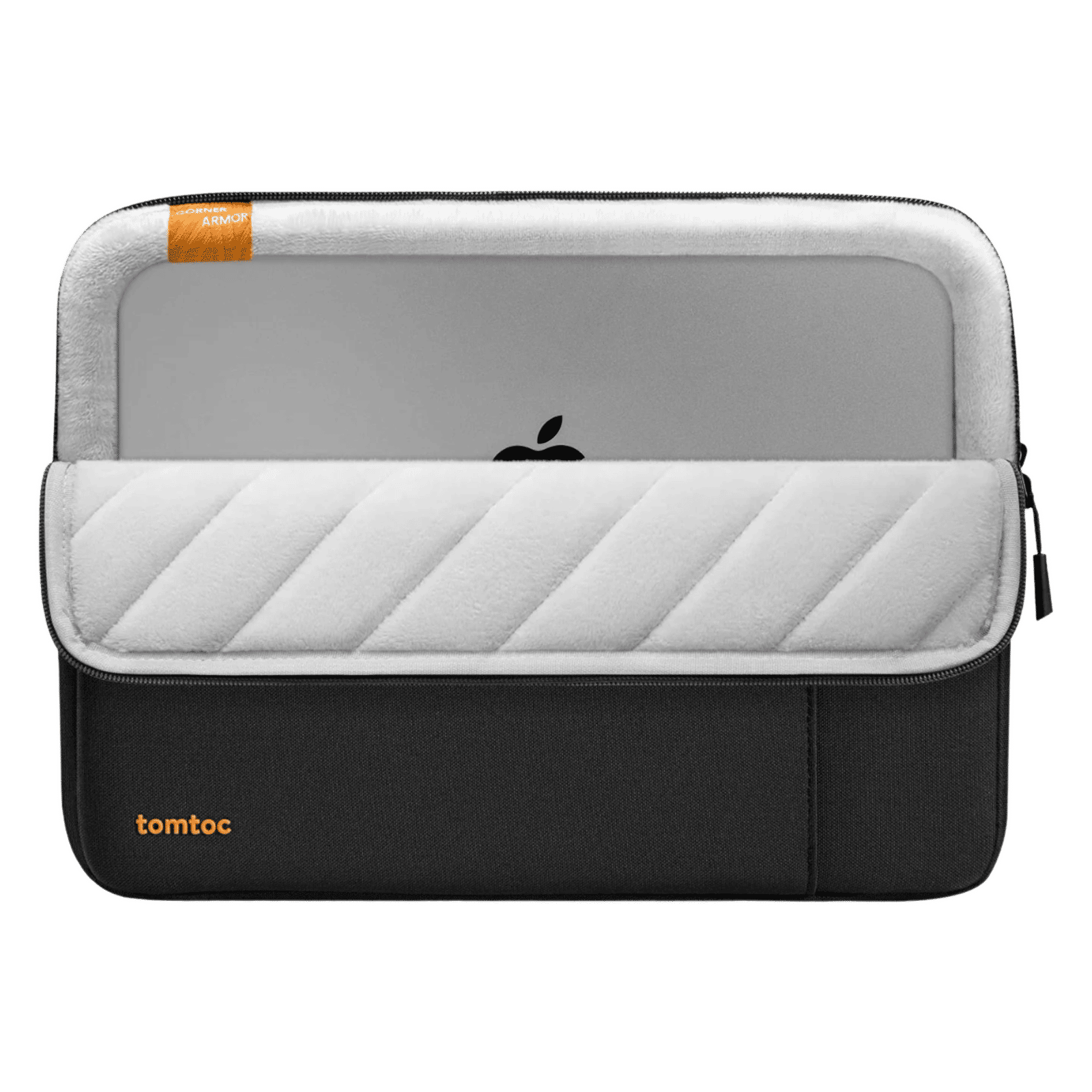 tomtoc Defender A13 Recycled Polyester Laptop Sleeve for 16 Inch Laptop (Military Grade Protection, Black)_7