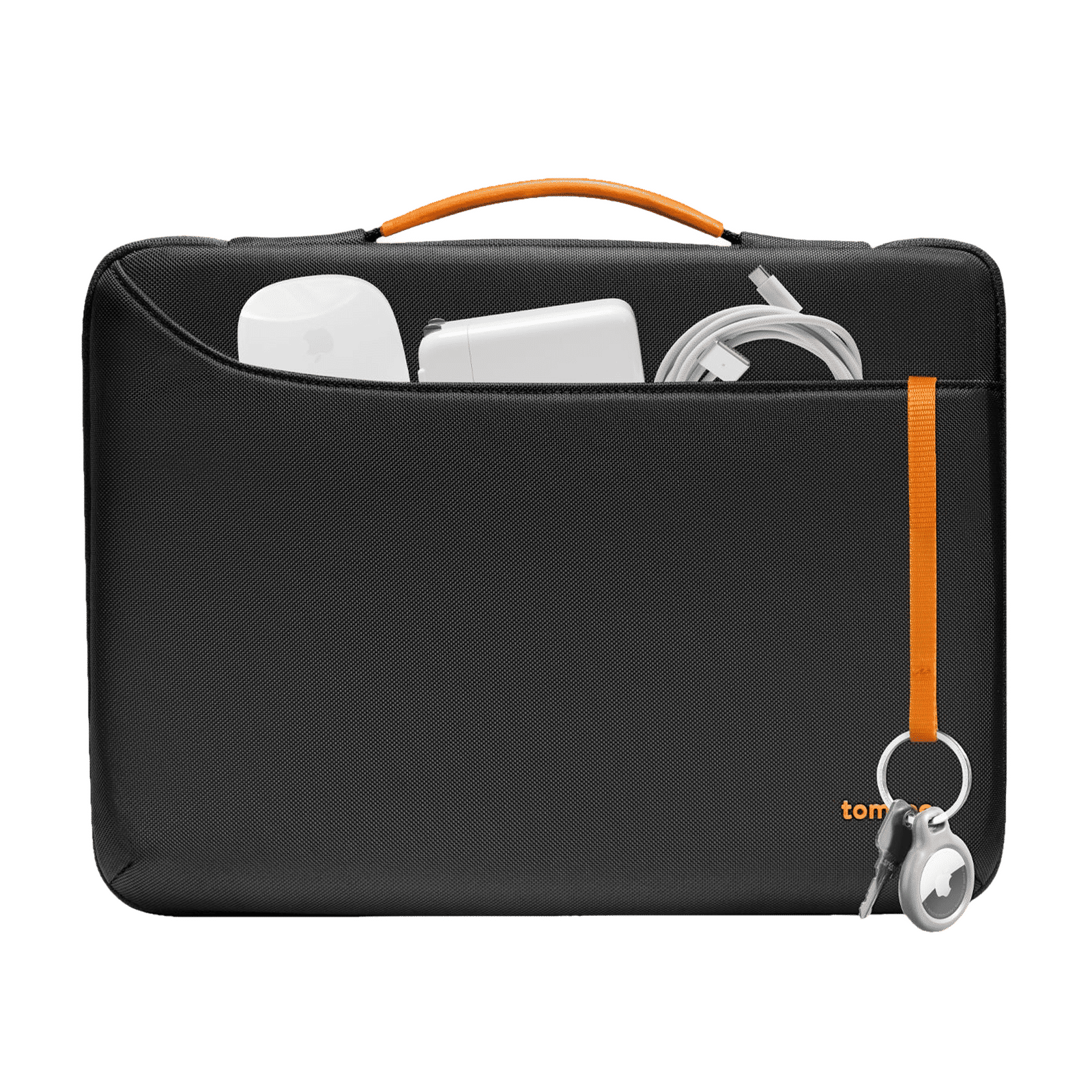 tomtoc Defender A22 Recycled Polyester Laptop Sleeve for 16 Inch Laptop (Secure Belt, Black) tomtoc Defender A22 Recycled Polyester Laptop Sleeve for 16 Inch Laptop (Secure Belt, Black)_5