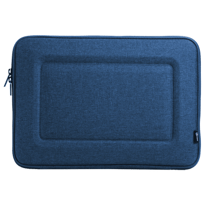 Sunmi SNMBCBL06 Polyester Laptop Hard Shell Sleeve for 14 Inch Laptop (Inner Smooth Velvet Lining, Blue)