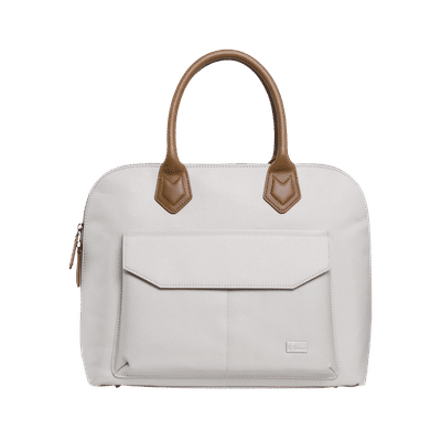 Sunmi Charmer Polyester Sling Bag for 14 Inch
                      Laptop (10 L, Water Resistant, Off White)
