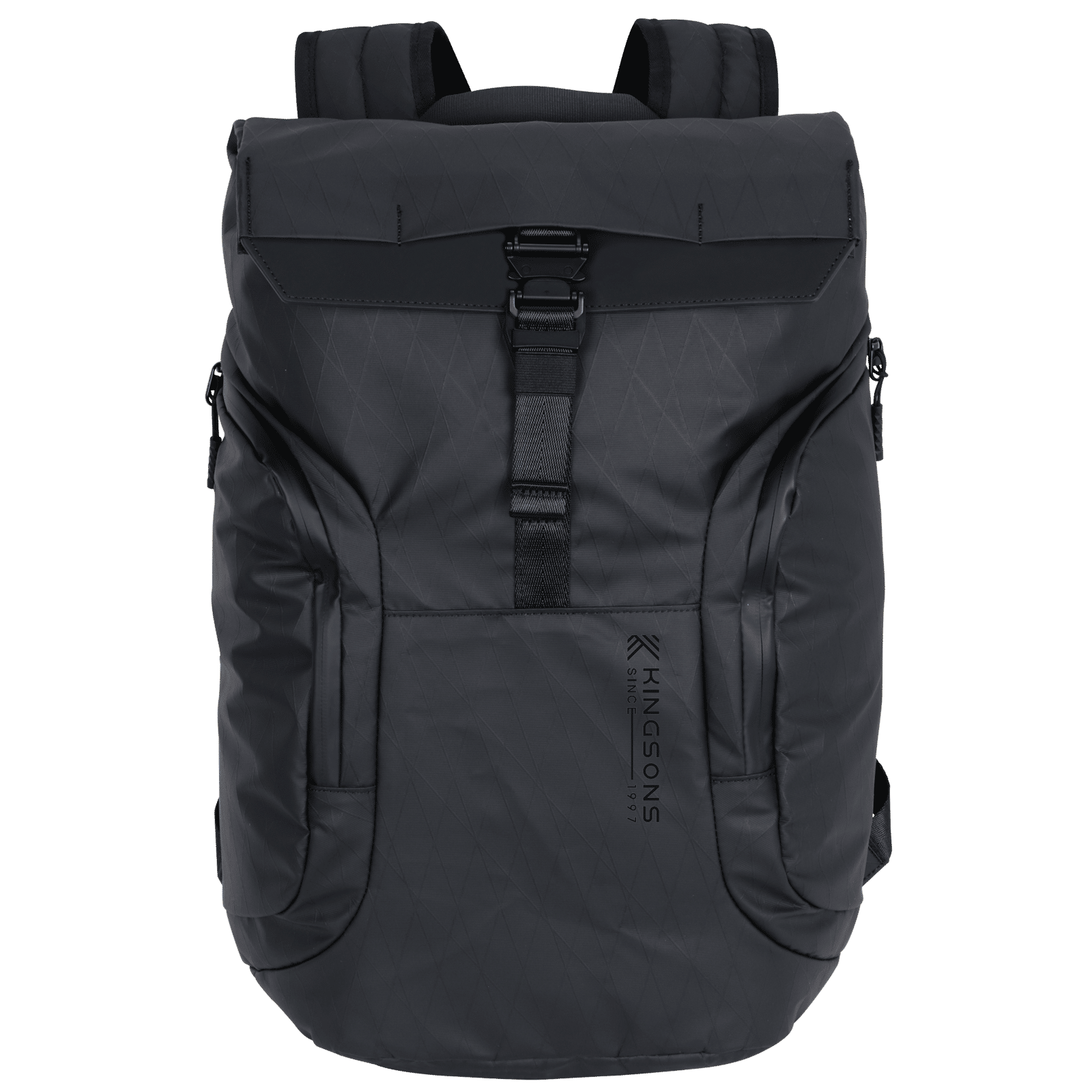 Kingsons KSWFBK09 Polyester Laptop Backpack for 15.6 Inch Laptop (23 L, Water Resistant, Black) Kingsons KSWFBK09 Polyester Laptop Backpack for 15.6 Inch Laptop (23 L, Water Resistant, Black)_1