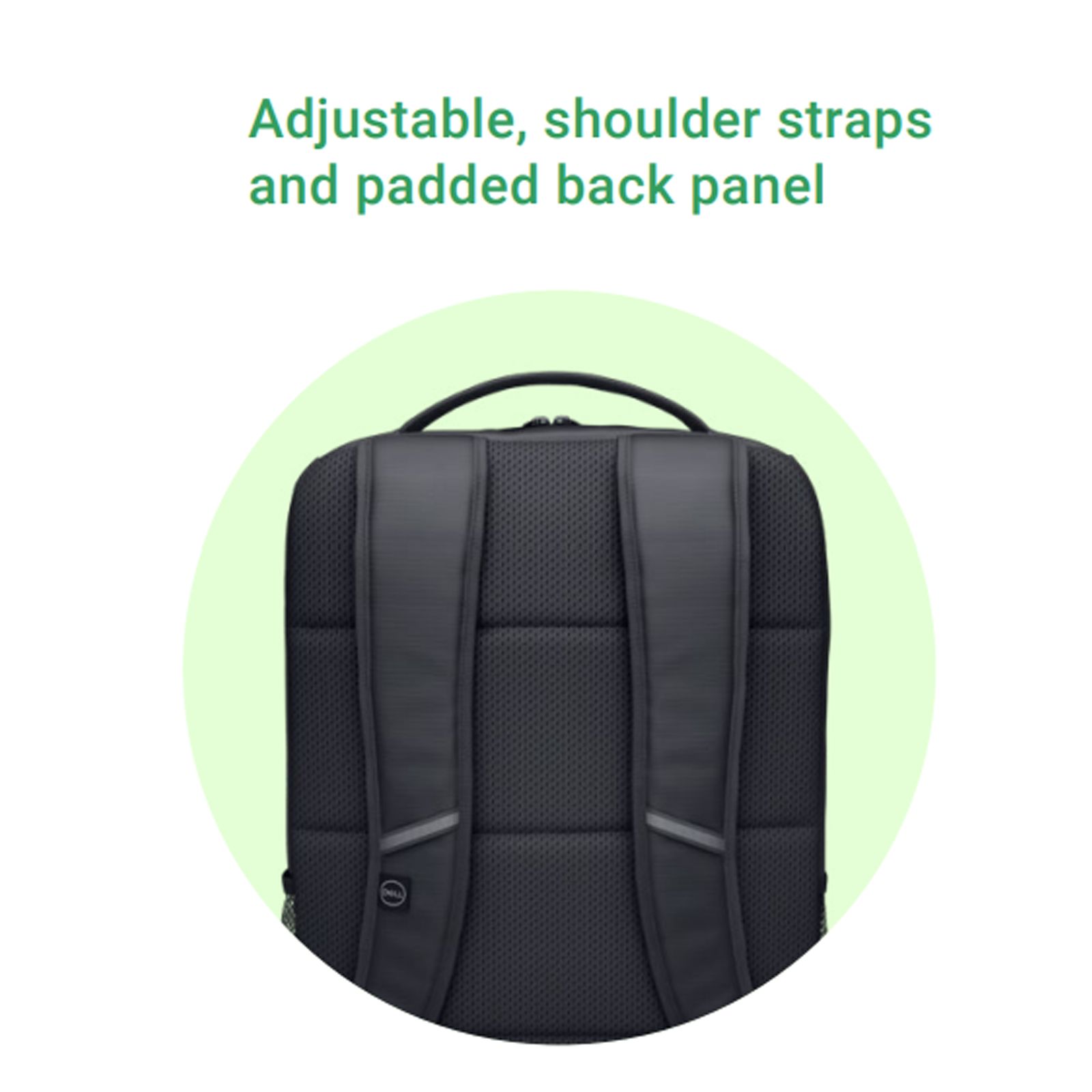 DELL EcoLoop Polyester Laptop Backpack for 14 -16 Inch Laptop (18 L, Water Resistant, Black) DELL EcoLoop Polyester Laptop Backpack for 14 -16 Inch Laptop (18 L, Water Resistant, Black)_12