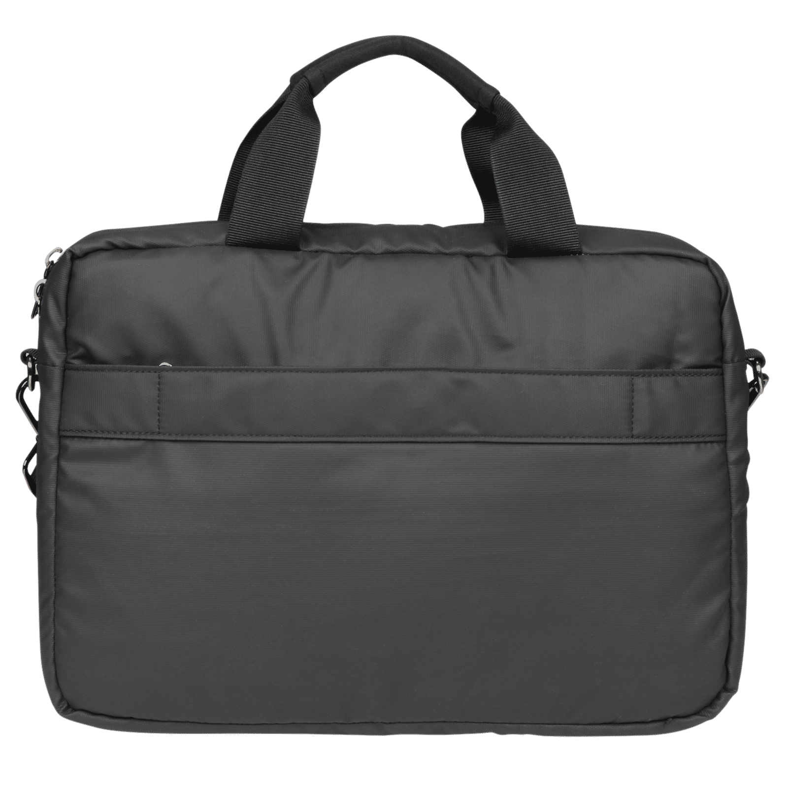 Croma Polyurethane Laptop Sling Bag for 14 Inch Laptop (Adjustable Shoulder Strap, Black)_7