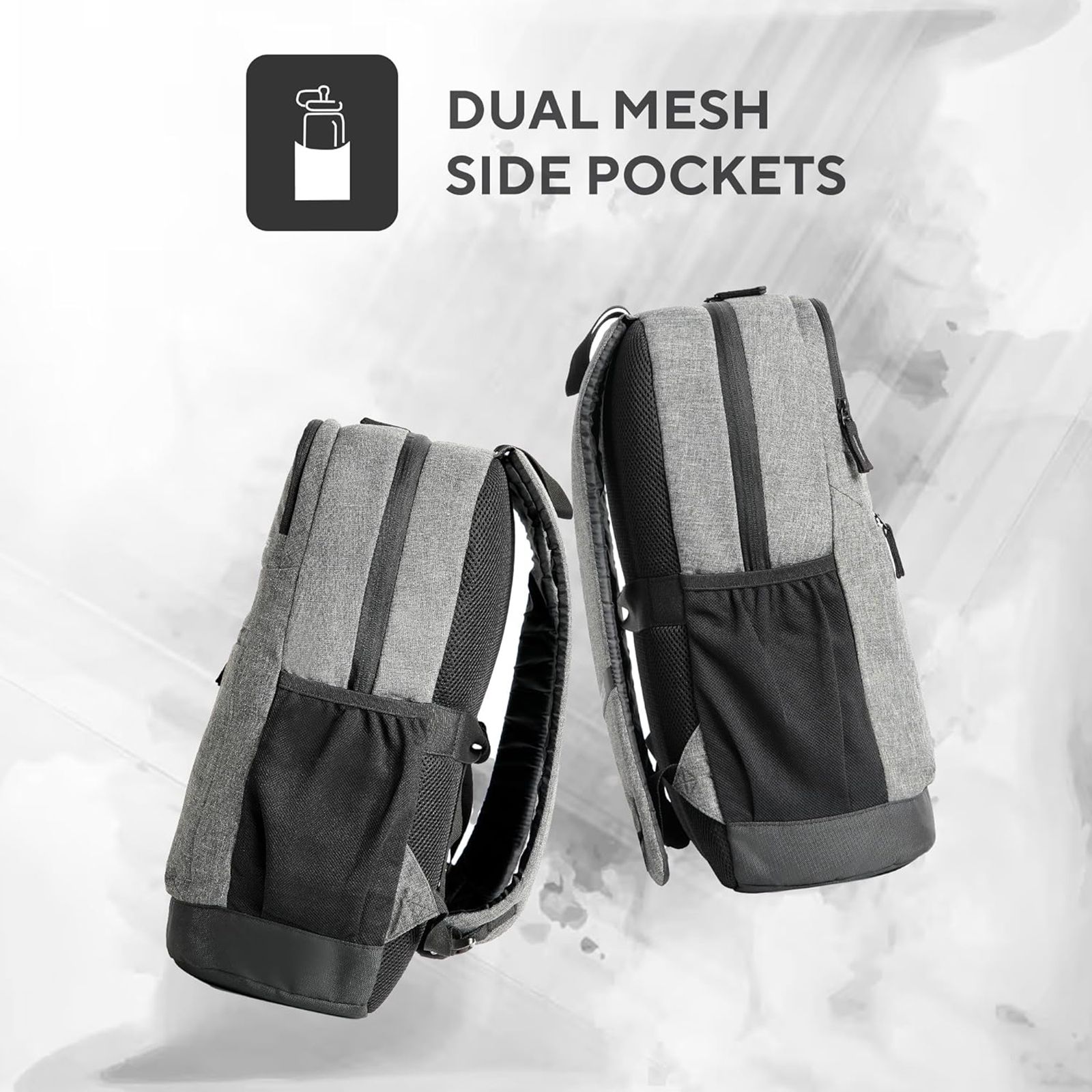 ASUS AP1601 Laptop Backpack for 16 Inch Laptop (Mesh Padded Back, Grey)_14