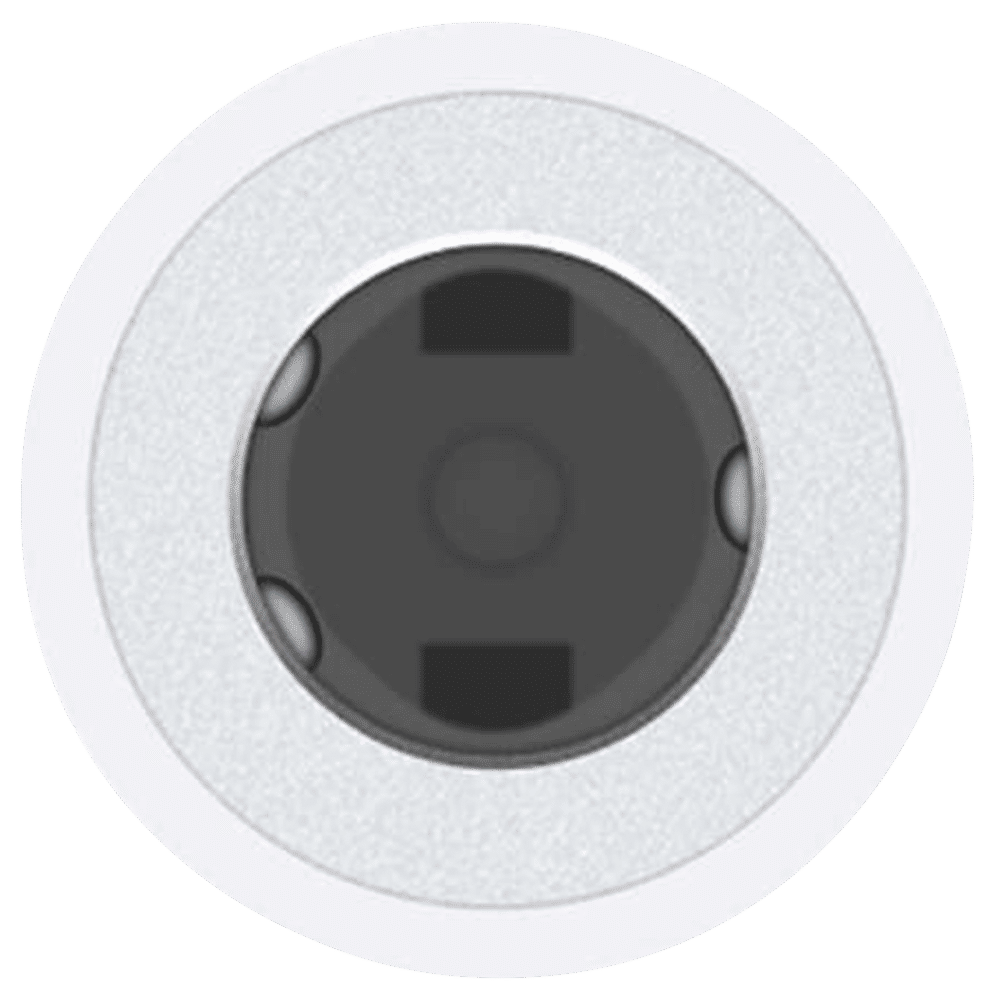 Apple Lightning to 3.5mm Aux 0.32 Feet (0.1M) Adapter (Flexible Compatibility, White)_3