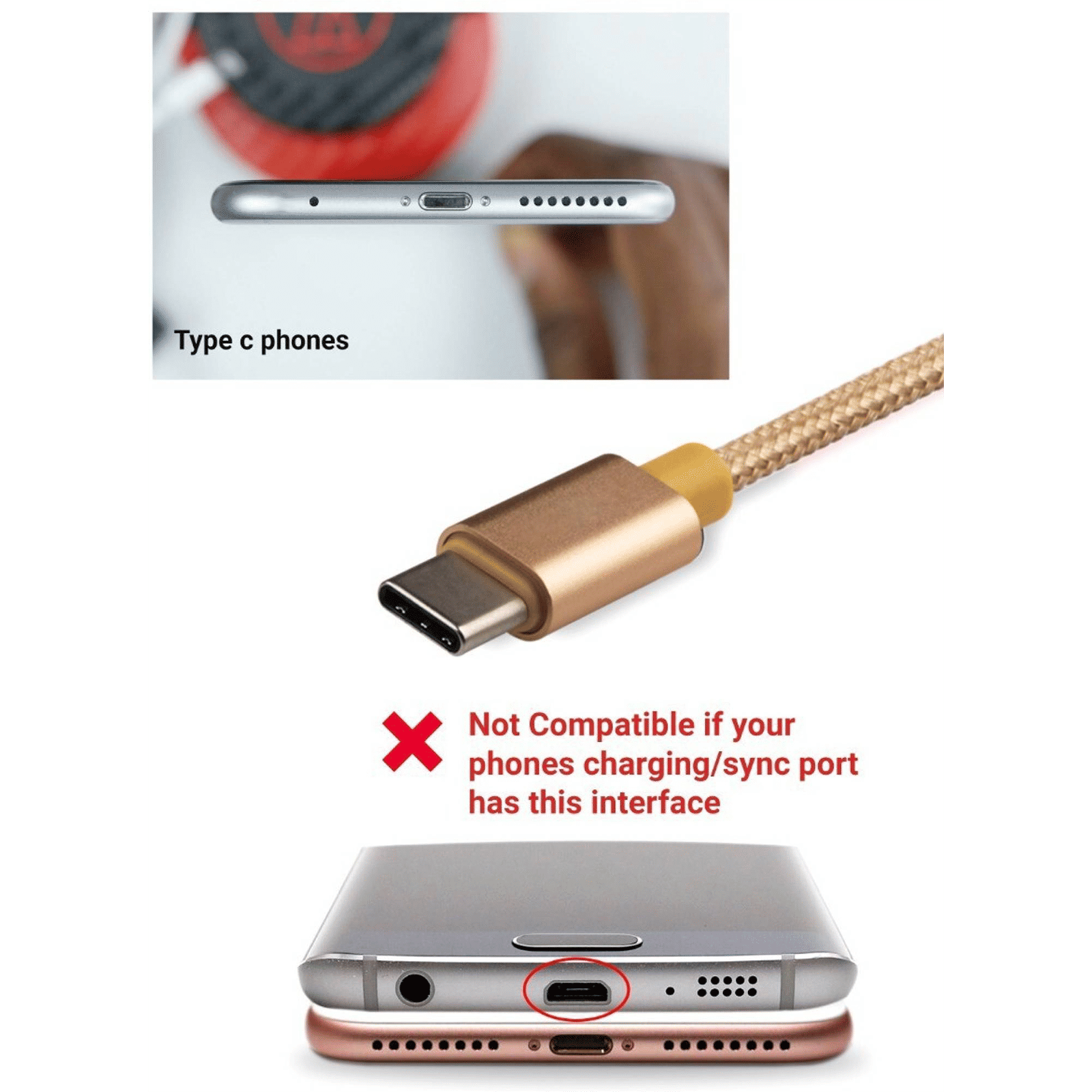 SAMSUNG Type A to Type C 5 Feet (1.5M) Cable (Multiple Device Compatibility, Black)_9