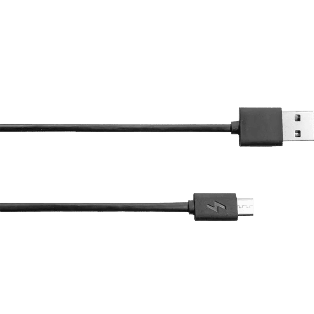 Xiaomi Type A to Type C, Micro USB 3.9 Feet (1.2M) 2-in-1 Cable (Sync and Charge, Black)_3