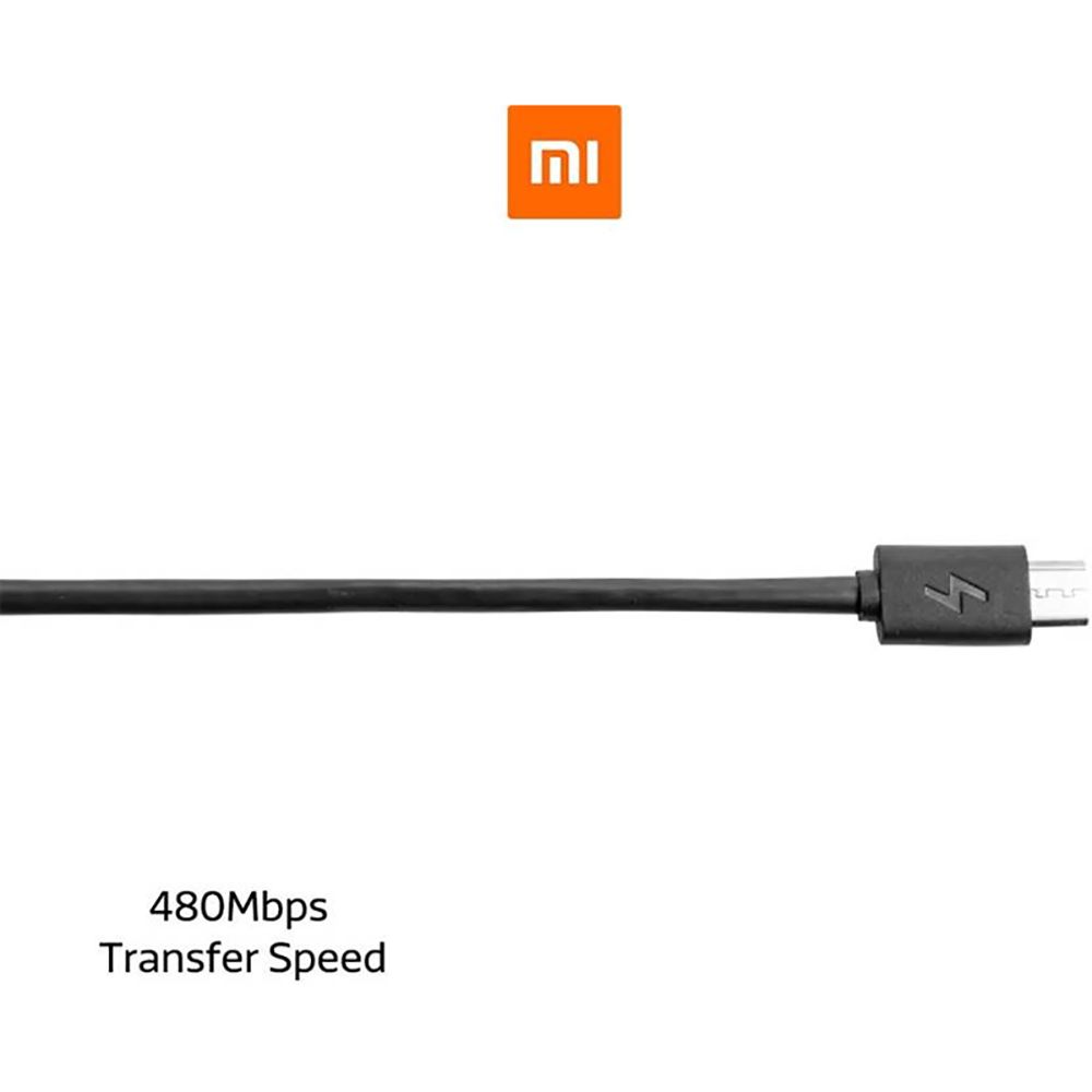 Xiaomi Type A to Type C, Micro USB 3.9 Feet (1.2M) 2-in-1 Cable (Sync and Charge, Black)_6