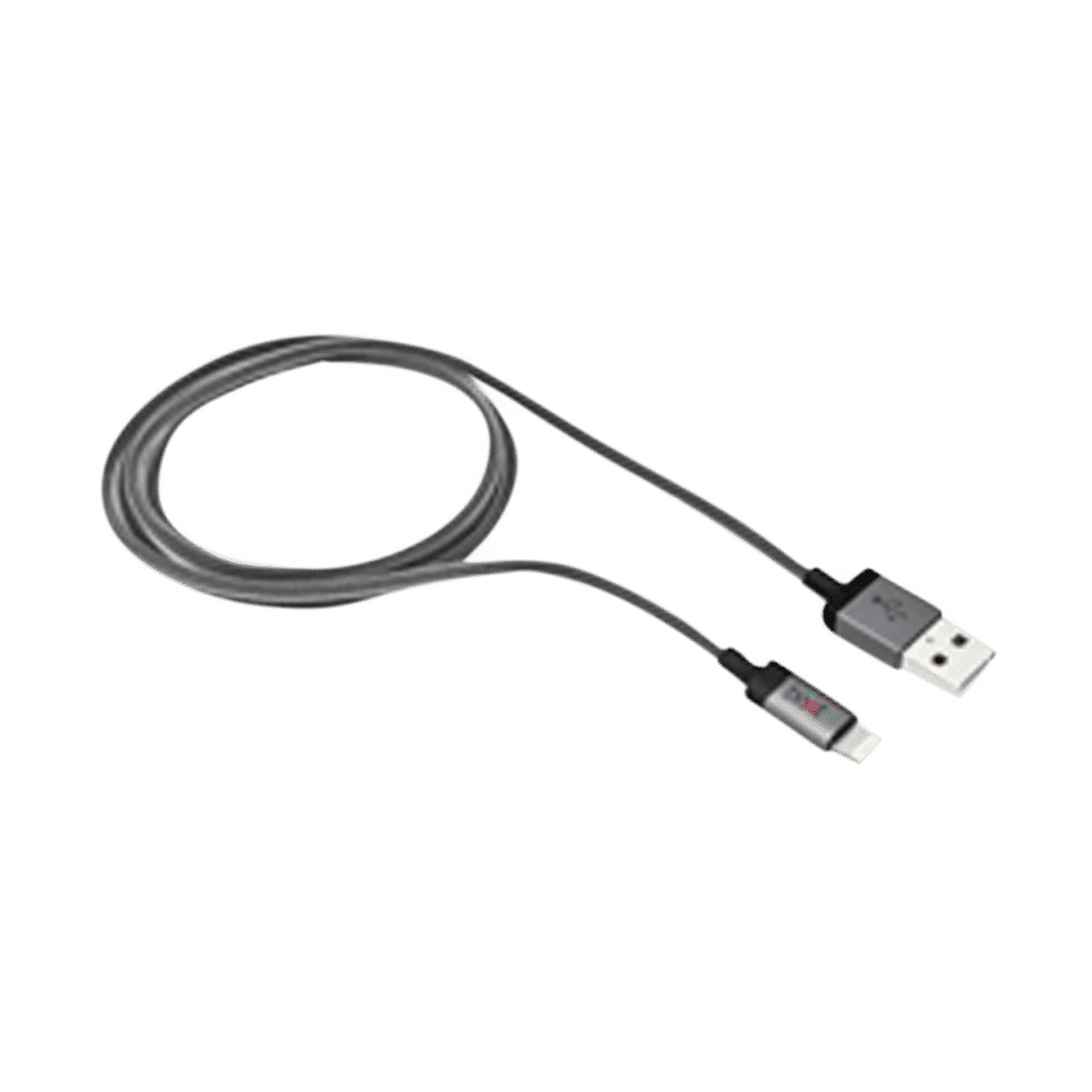 boAt LTG 500 Type A to Lightning 3.3 Feet (1M) Cable (MFi Certified, Space Grey) boAt LTG 500 Type A to Lightning 3.3 Feet (1M) Cable (MFi Certified, Space Grey)_3