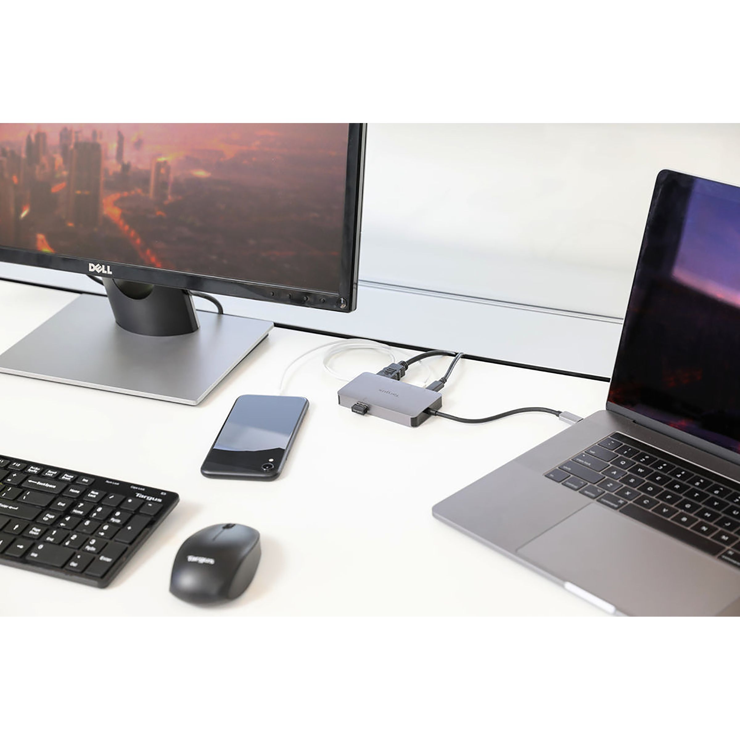 Targus USB 3.2 Type C to USB 3.2 Type C, USB 3.2 Type A, RJ45, HDMI Type A, VGA Port Docking Station (100 Watt Power Delivery, Grey) Targus USB 3.2 Type C to USB 3.2 Type C, USB 3.2 Type A, RJ45, HDMI Type A, VGA Port Docking Station (100 Watt Power Delivery, Grey)_5