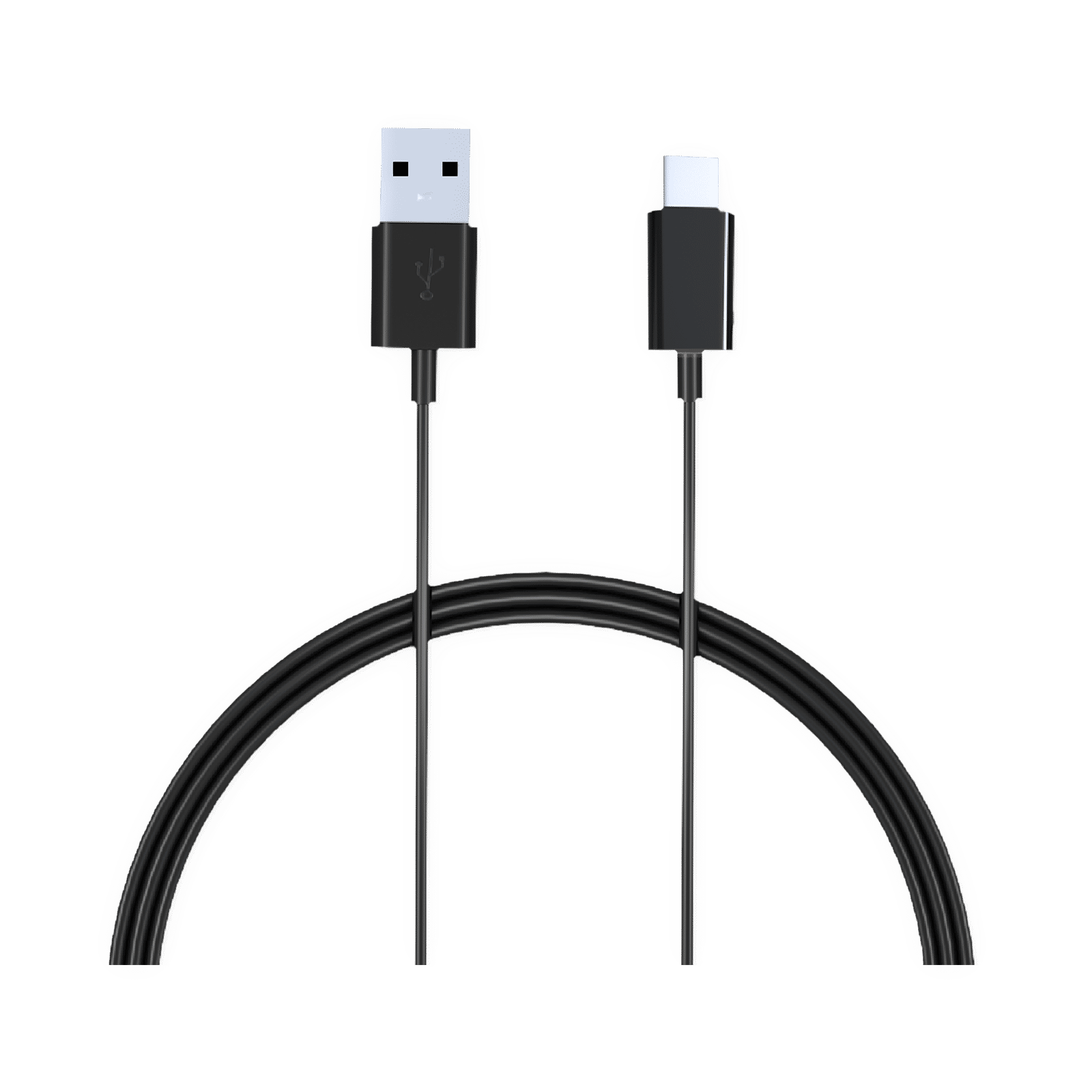 Croma Type A to Type C 3.9 Feet (1.2M) Cable (Sync and Charge, Black) Croma Type A to Type C 3.9 Feet (1.2M) Cable (Sync and Charge, Black)_1