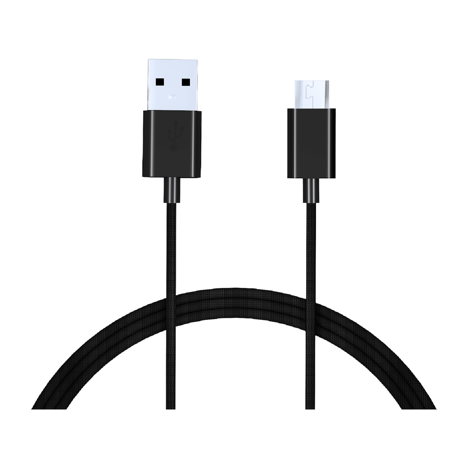 Croma Type A to Micro USB 3.9 Feet (1.2M) Cable (Sync and Charge, Black) Croma Type A to Micro USB 3.9 Feet (1.2M) Cable (Sync and Charge, Black)_1
