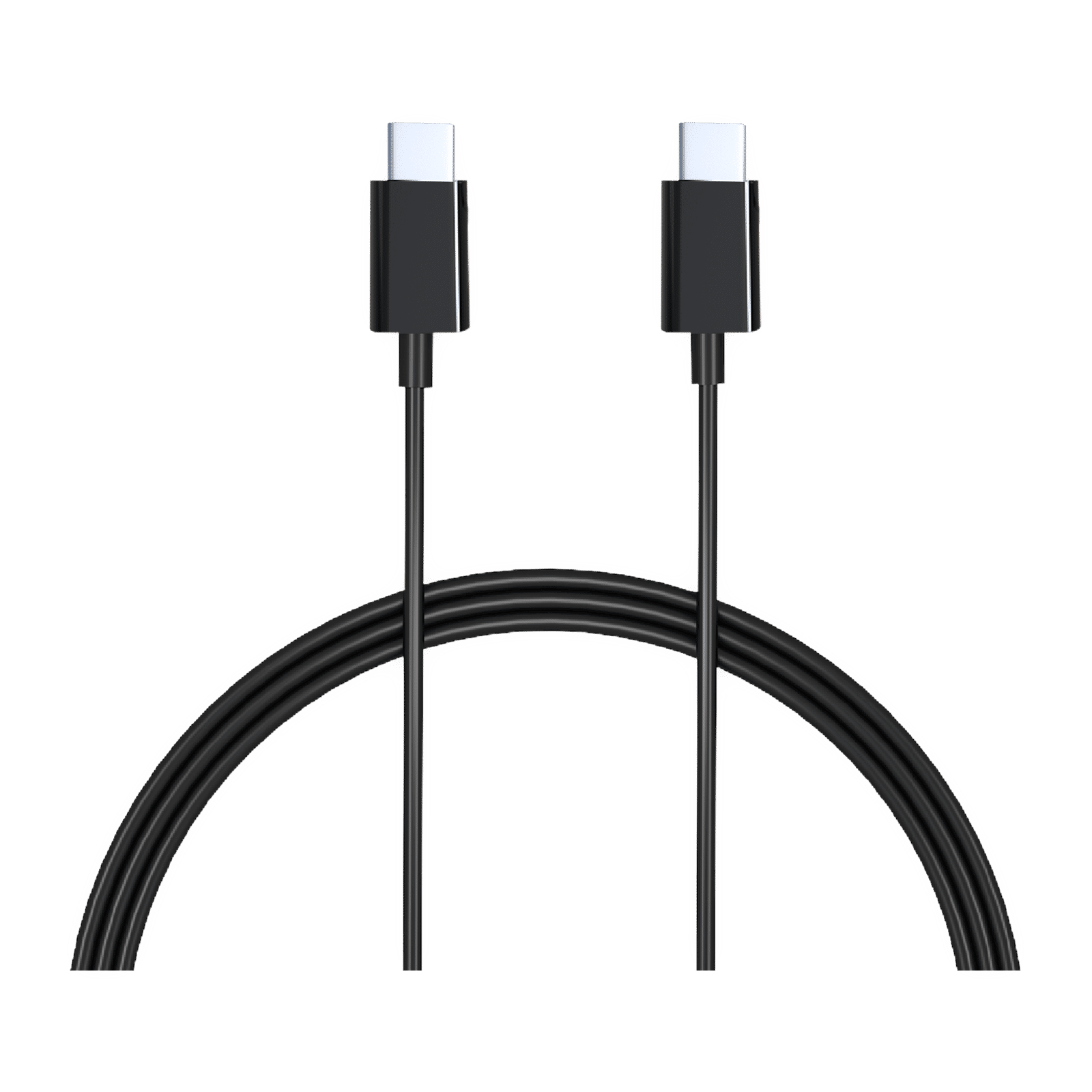 Croma Type C to Type C 3.3 Feet (1M) Cable (Apple Compatible, Black) Croma Type C to Type C 3.3 Feet (1M) Cable (Apple Compatible, Black)_1