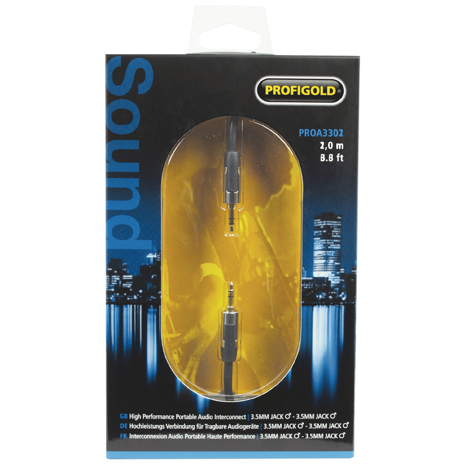 PROFIGOLD 3.5mm Aux to 3.5mm Aux 3.2 Feet (1M) Cable (IAT Technology, Anthracite) PROFIGOLD 3.5mm Aux to 3.5mm Aux 3.2 Feet (1M) Cable (IAT Technology, Anthracite)_6