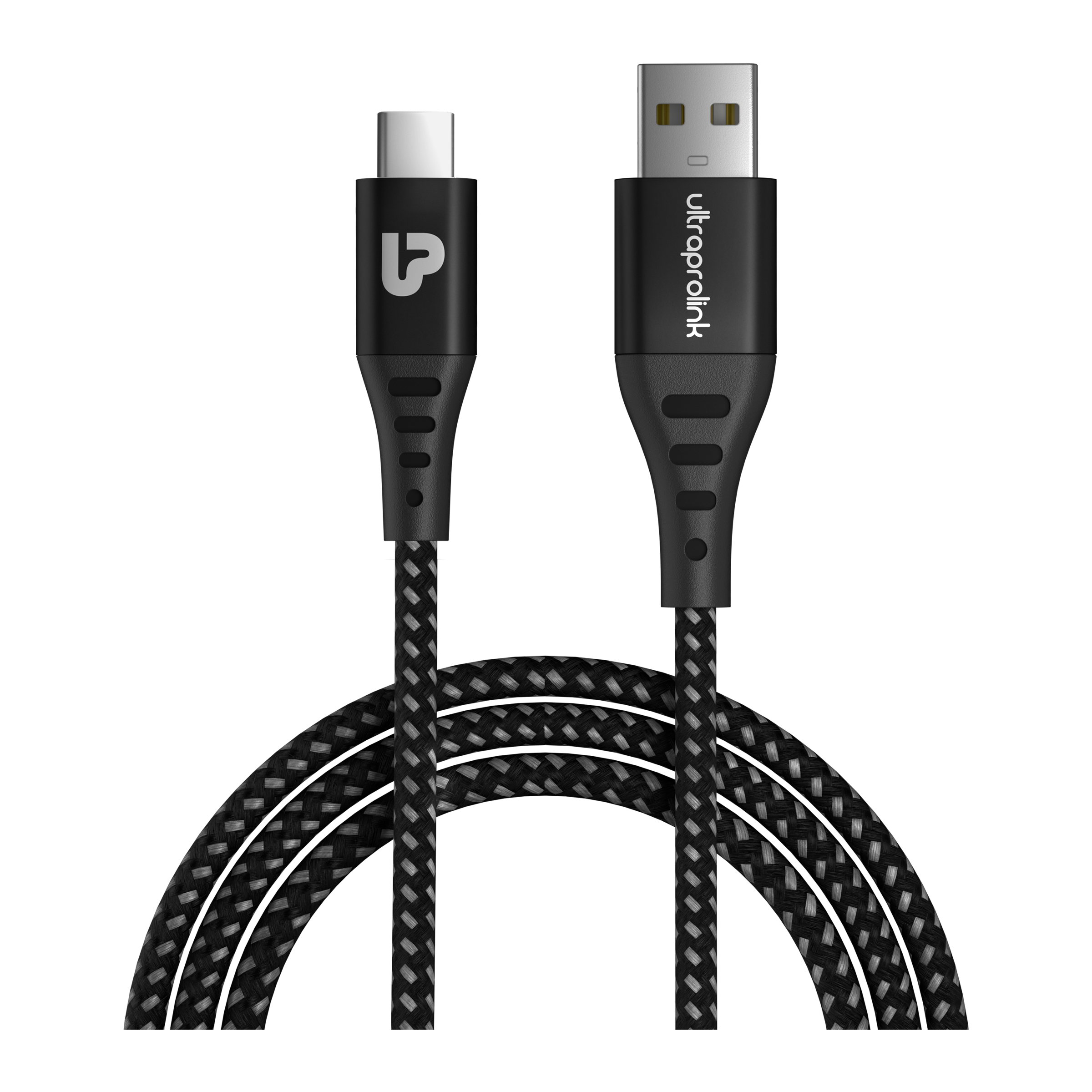UltraProlink Zoom Type A to Type C 3.9 Feet (1.2M) Cable (Tangle Free Design, Black) UltraProlink Zoom Type A to Type C 3.9 Feet (1.2M) Cable (Tangle Free Design, Black)_1
