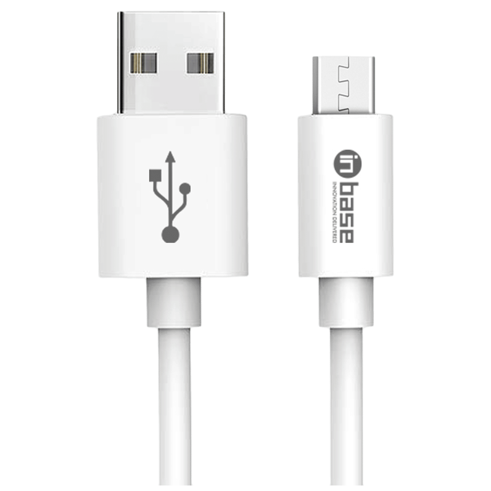 Inbase Type A to Micro USB 3.9 Feet (1.2M) Cable (5000 Plus Bends Lifespan, White)_1