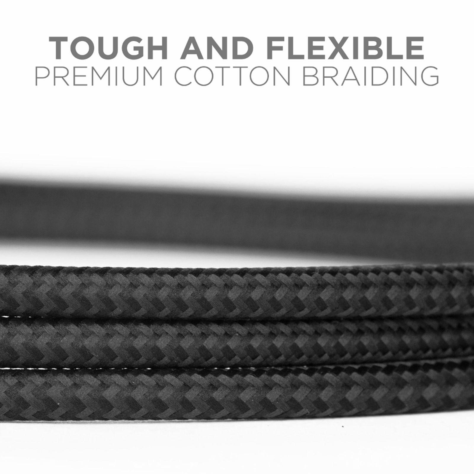 boAt USB 150 MKI Type A to Micro USB 4.9 Feet (1.5M) Cable (Premium Cotton Braiding, Black) boAt USB 150 MKI Type A to Micro USB 4.9 Feet (1.5M) Cable (Premium Cotton Braiding, Black)_7