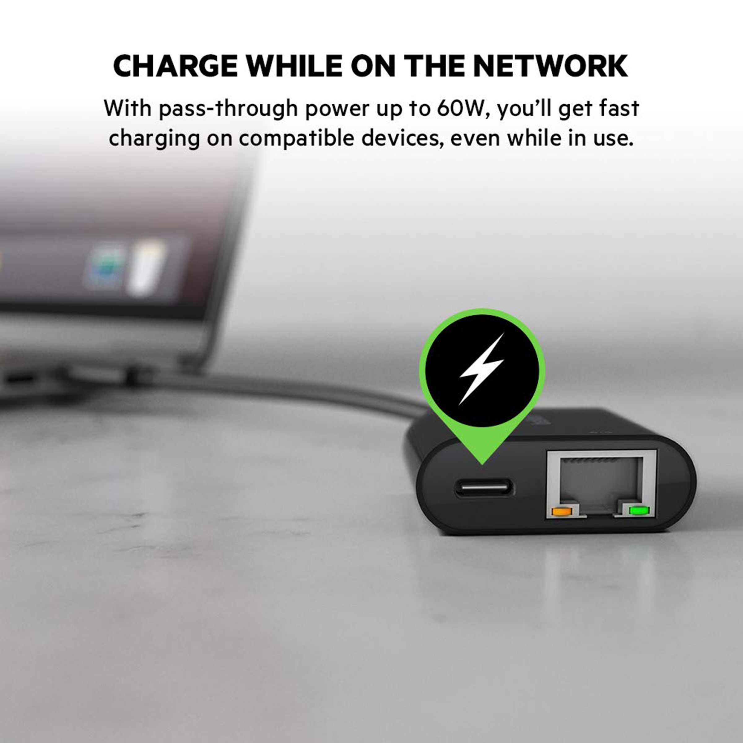 belkin USB Type C to Ethernet Multi-Port Hub (With Charge Adapter, Black) belkin USB Type C to Ethernet Multi-Port Hub (With Charge Adapter, Black)_5