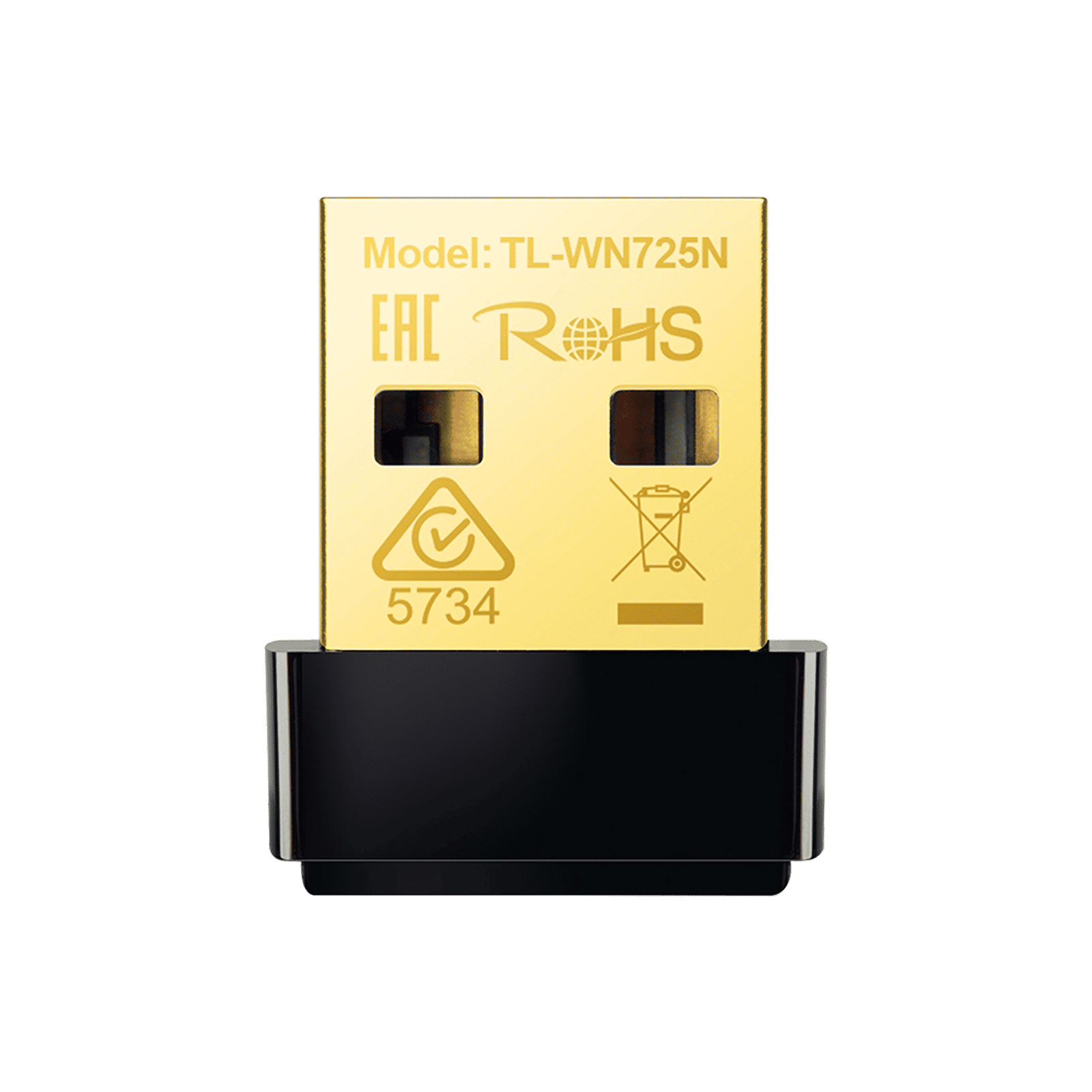 Tp-Link TL-WN725N 2.4 GHz Wi-Fi Network Adapter (Advanced Security, 150 Mbps, Black) Tp-Link TL-WN725N 2.4 GHz Wi-Fi Network Adapter (Advanced Security, 150 Mbps, Black)_1