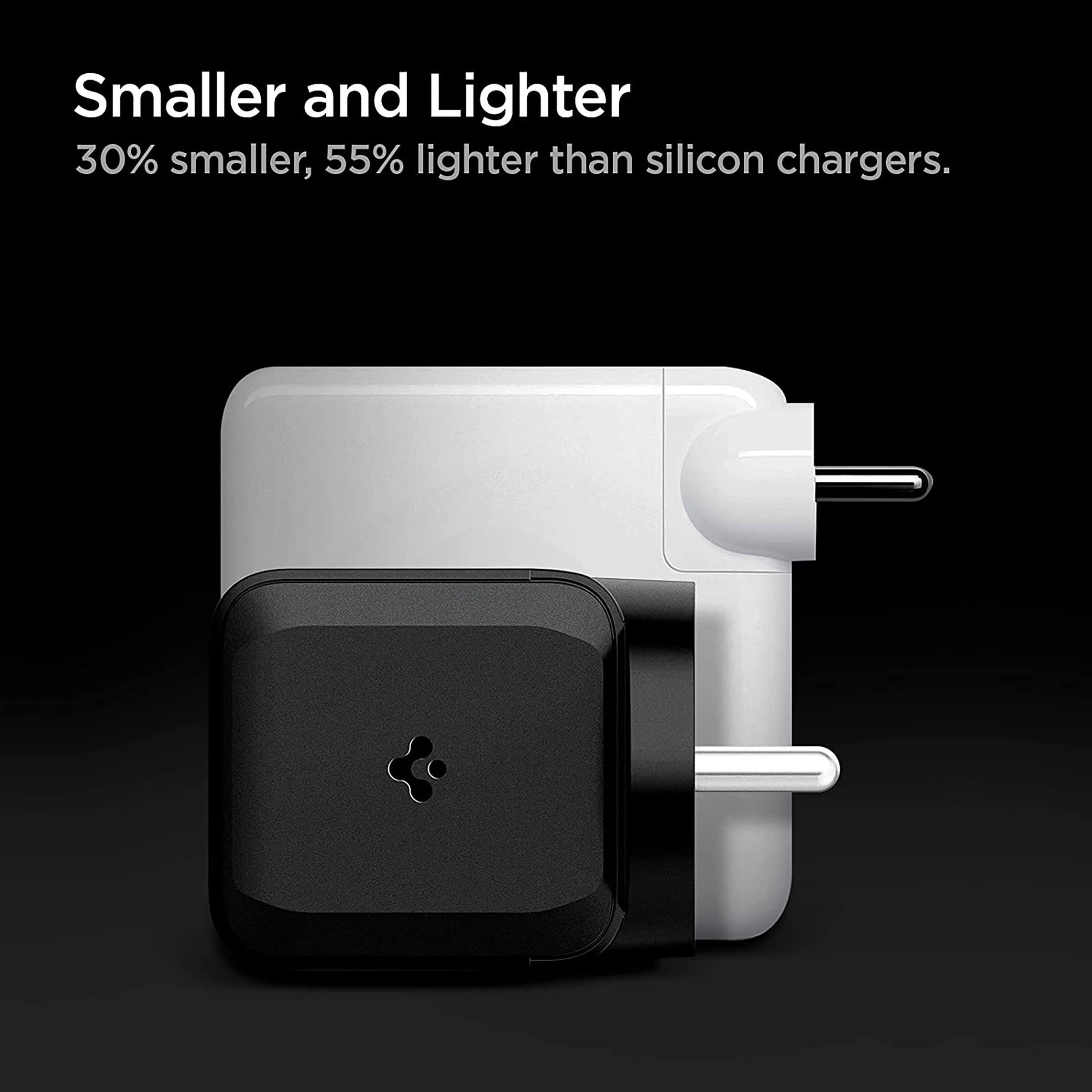 spigen PE2008IN 30W Type C Fast Charger (Adapter Only, Intelligent Qualcomm QC 3.0 Chip, Black) spigen PE2008IN 30W Type C Fast Charger (Adapter Only, Intelligent Qualcomm QC 3.0 Chip, Black)_4
