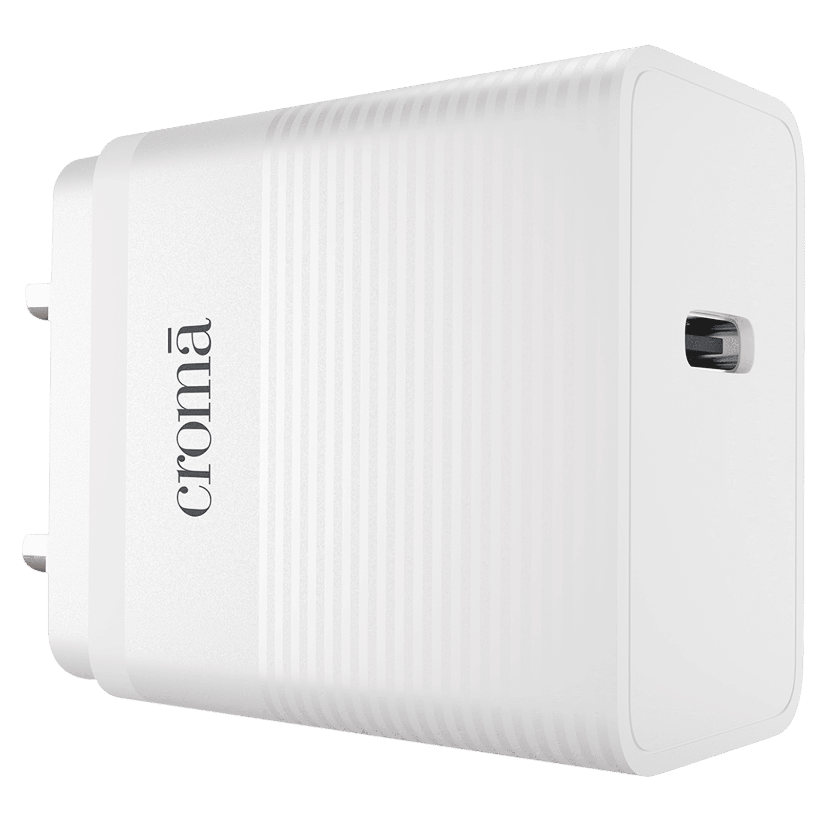 Croma 30W Type C Fast Charger (Adapter Only, Multiple Protection, White)_3