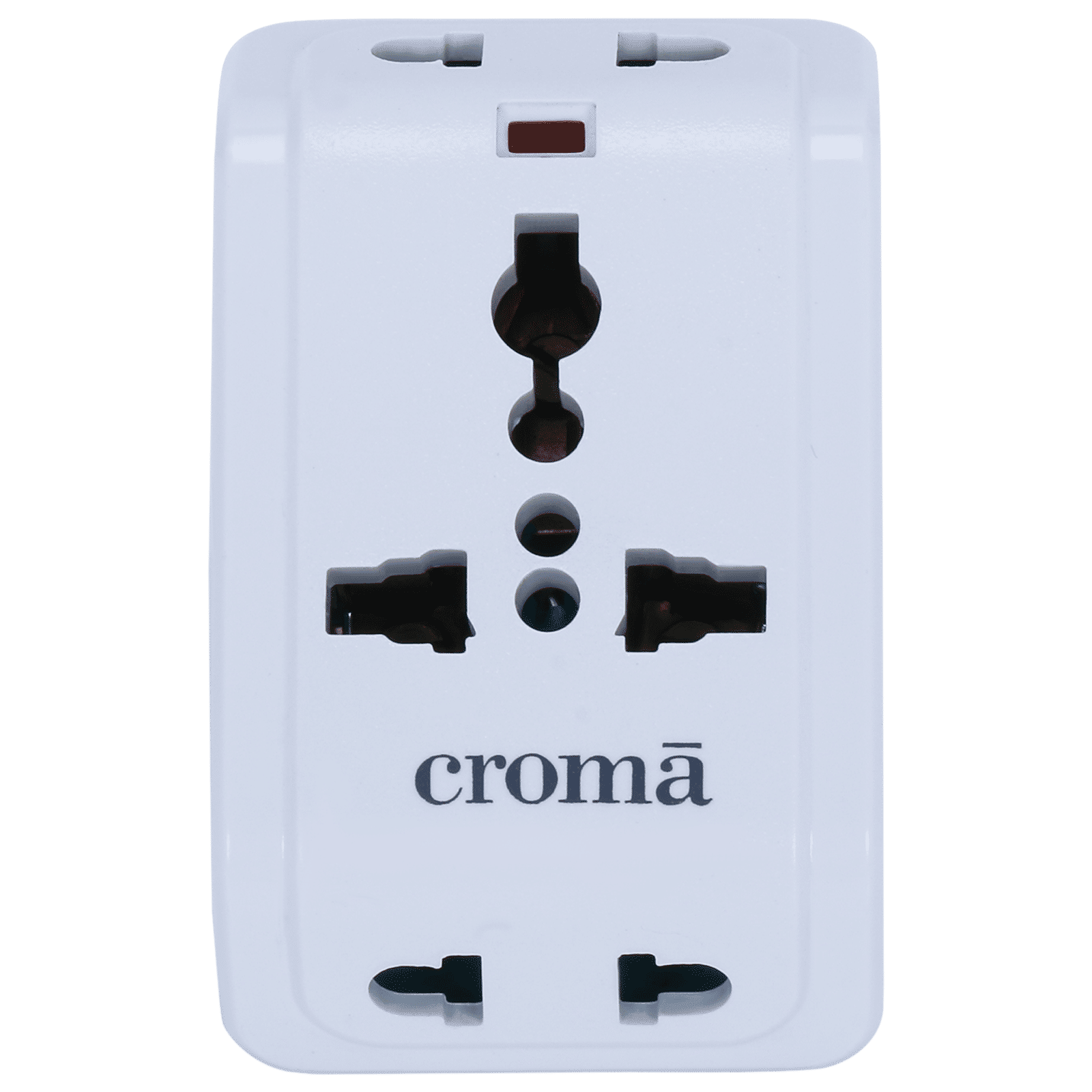 Croma CRSP3SPSPA264301 6 Amps 3 Way Multiplug (Built-in Surge Protection, White)_1