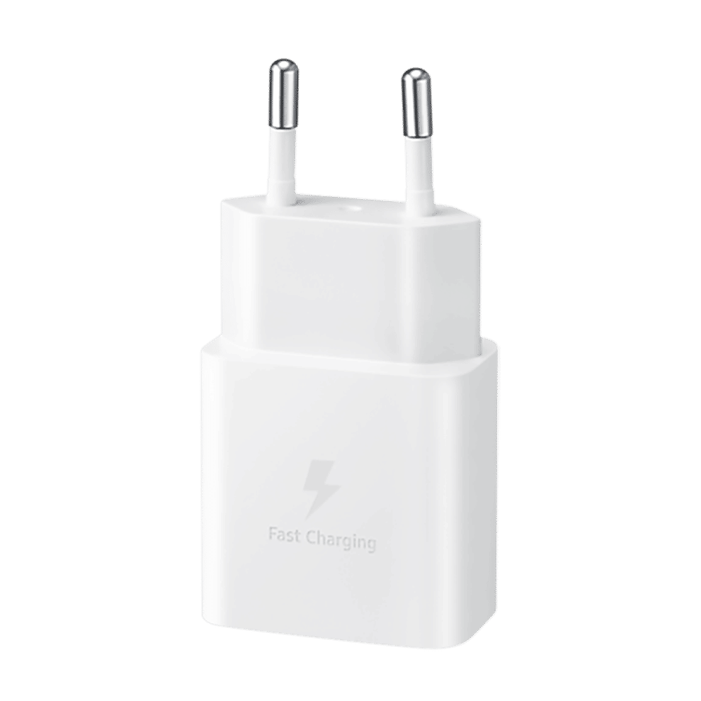 SAMSUNG 15W Type C Fast Charger (Type C to Type C Cable, Temperature Protection, White) SAMSUNG 15W Type C Fast Charger (Type C to Type C Cable, Temperature Protection, White)_1