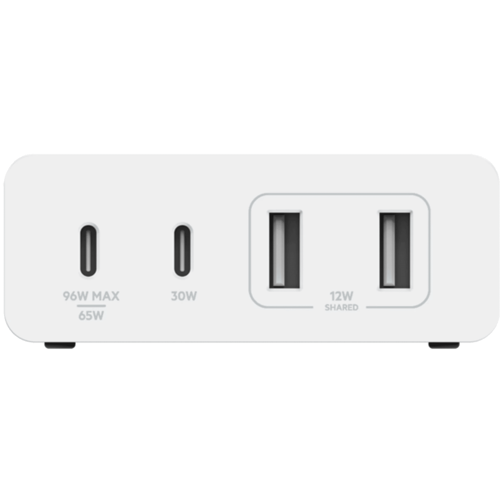 belkin BoostCharge Pro 108W Type A and Type C 4 Port GaN Charger (Fast Charge 3.0, White) belkin BoostCharge Pro 108W Type A and Type C 4 Port GaN Charger (Fast Charge 3.0, White)_4